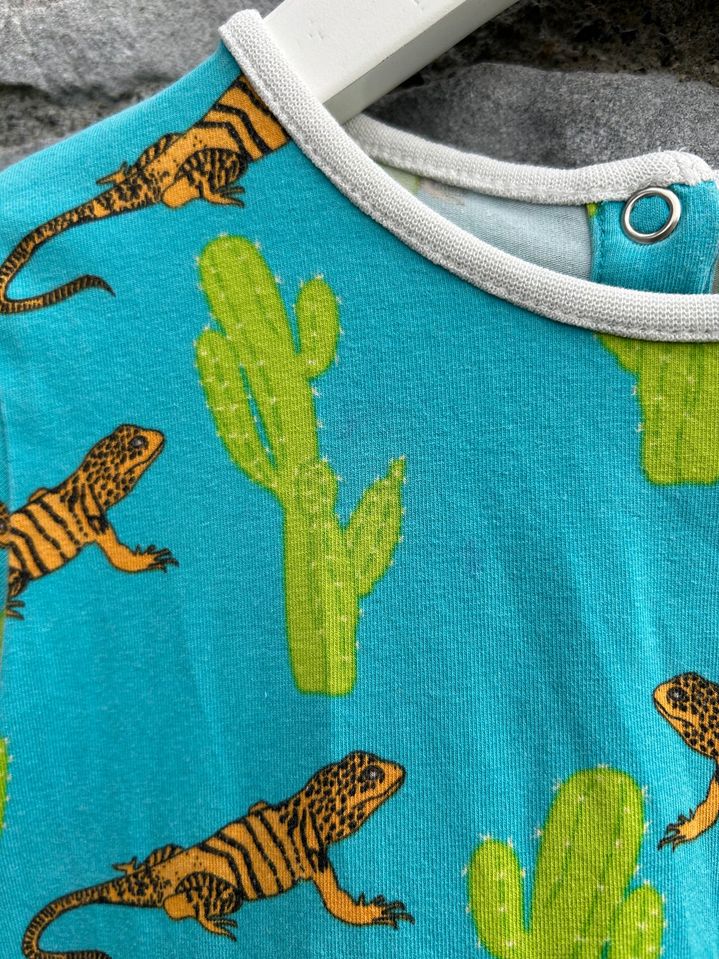 Iguanas blue dress 5-6y (110-116cm)