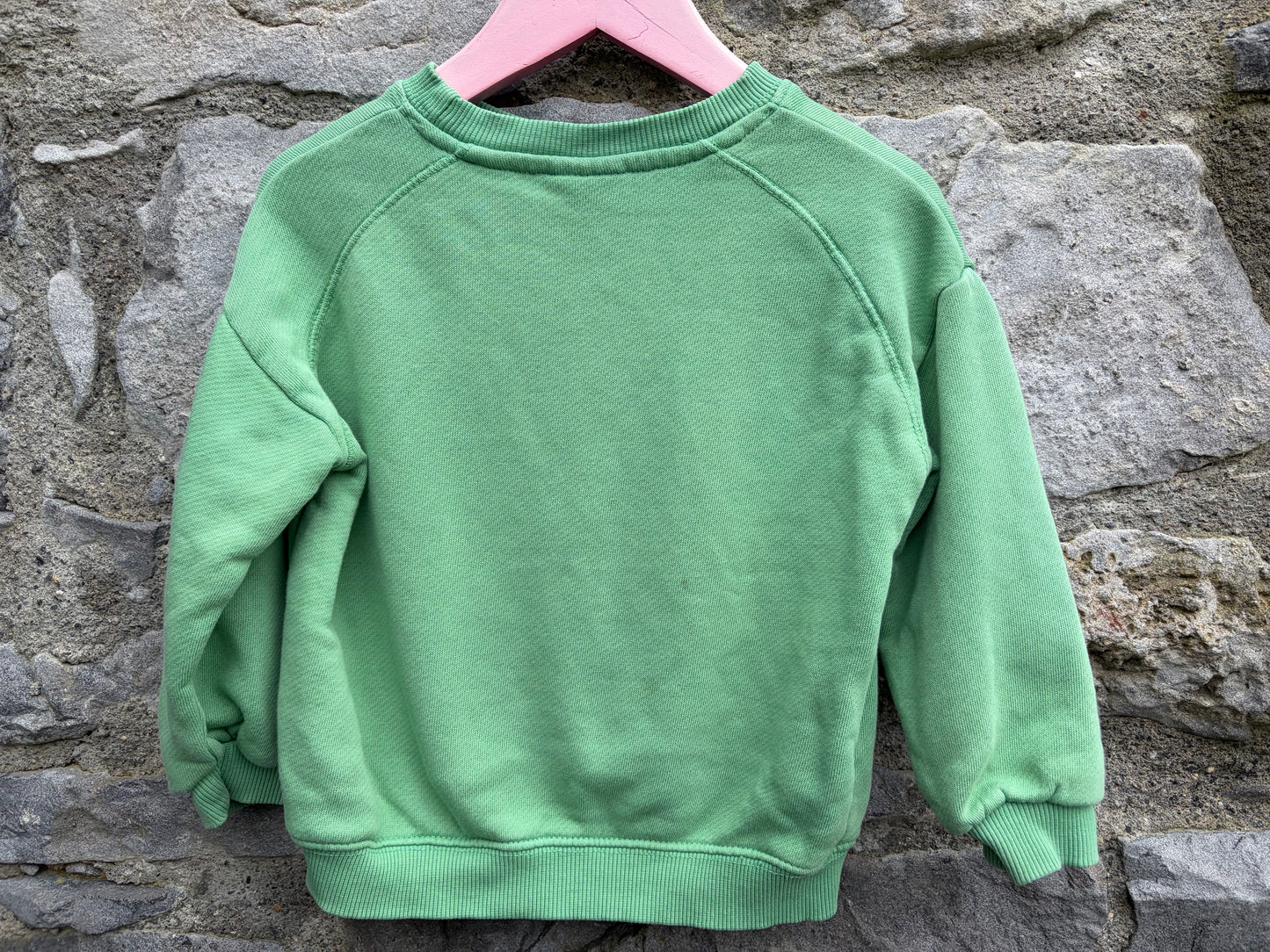Green sweatshirt 12-18m (80-86cm)