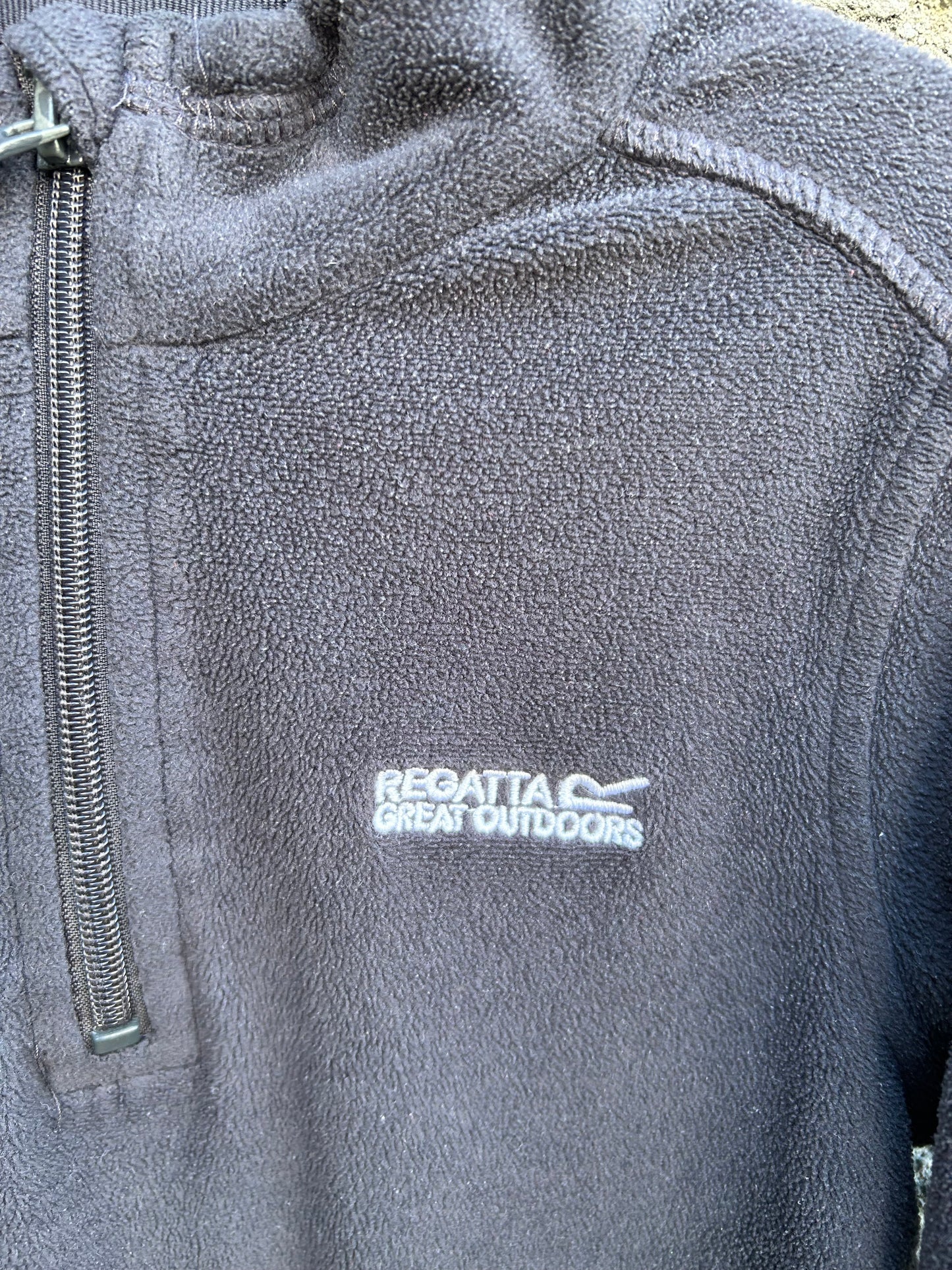 Grey half zip fleece 5-6y (110-116cm)