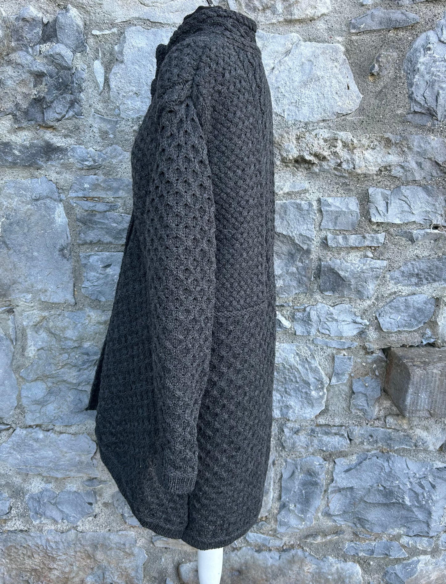 Aran grey coat uk 14