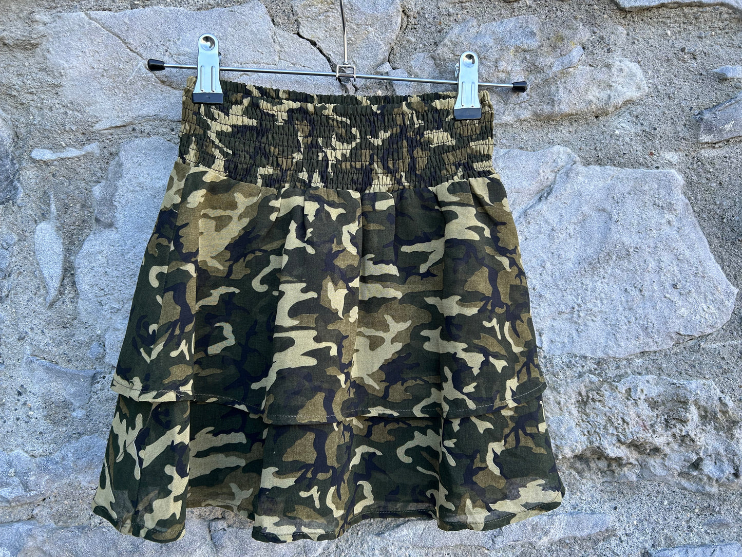 Camouflage skirt 7-8y (122-128cm)