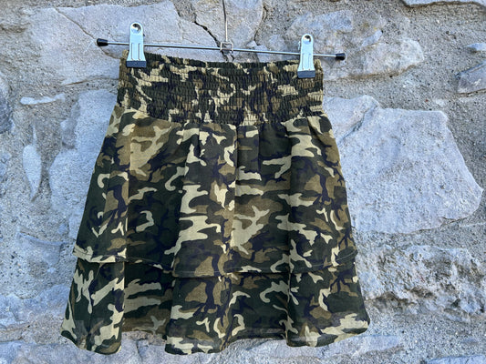 Camouflage skirt  7-8y (122-128cm)