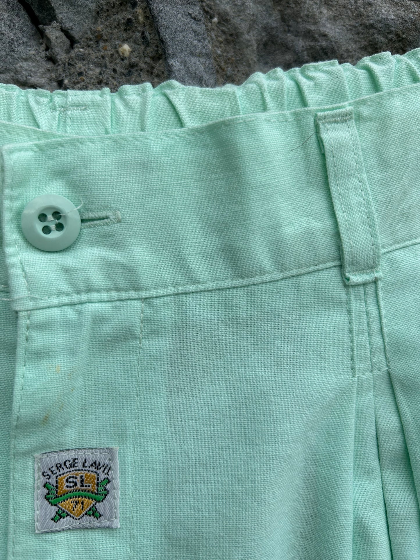 90s pistachio shorts uk 14