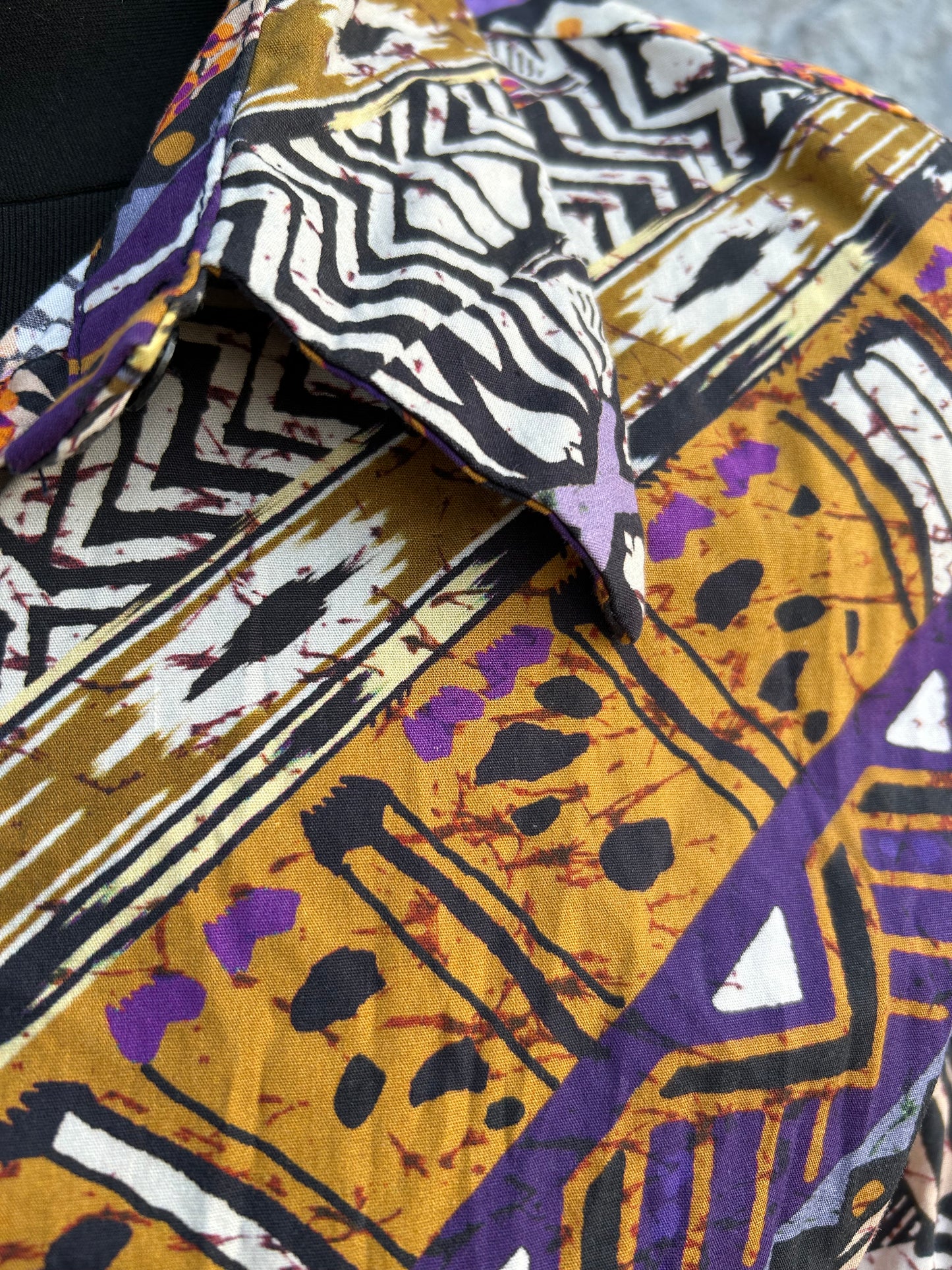 Colourful animal&geometric print dress uk 10-12