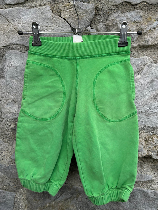 Green shorts  3-4y (98-104cm)