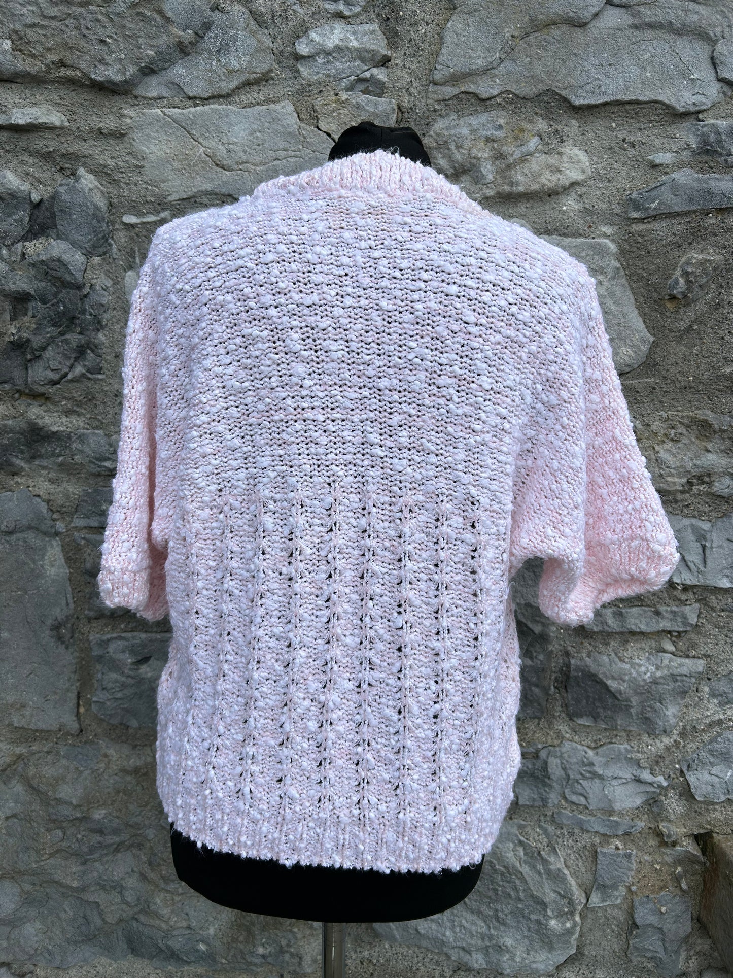 90s pink peacock jumper uk 12-14