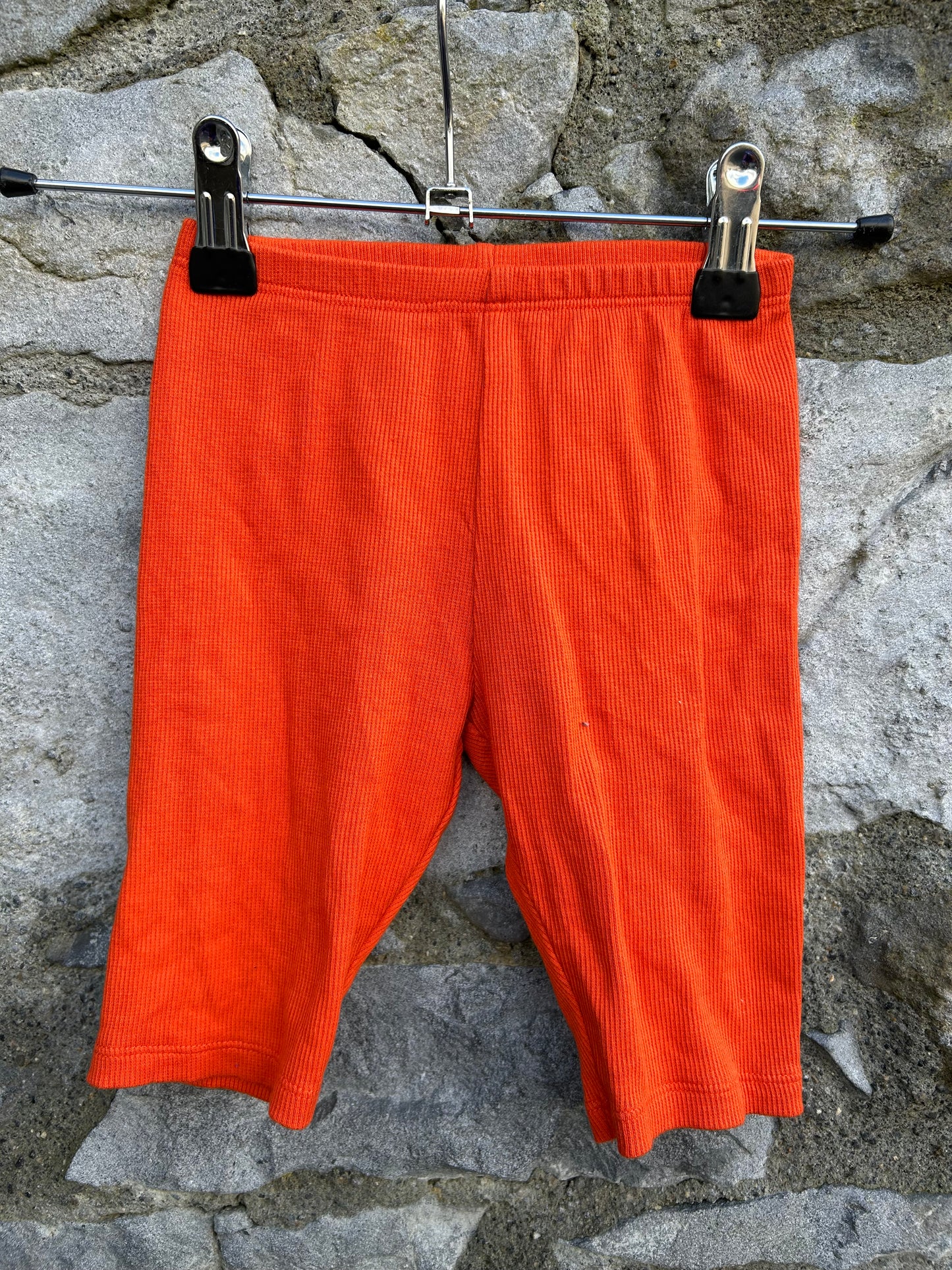 Orange cropped leggings 12-18m (80-86cm)