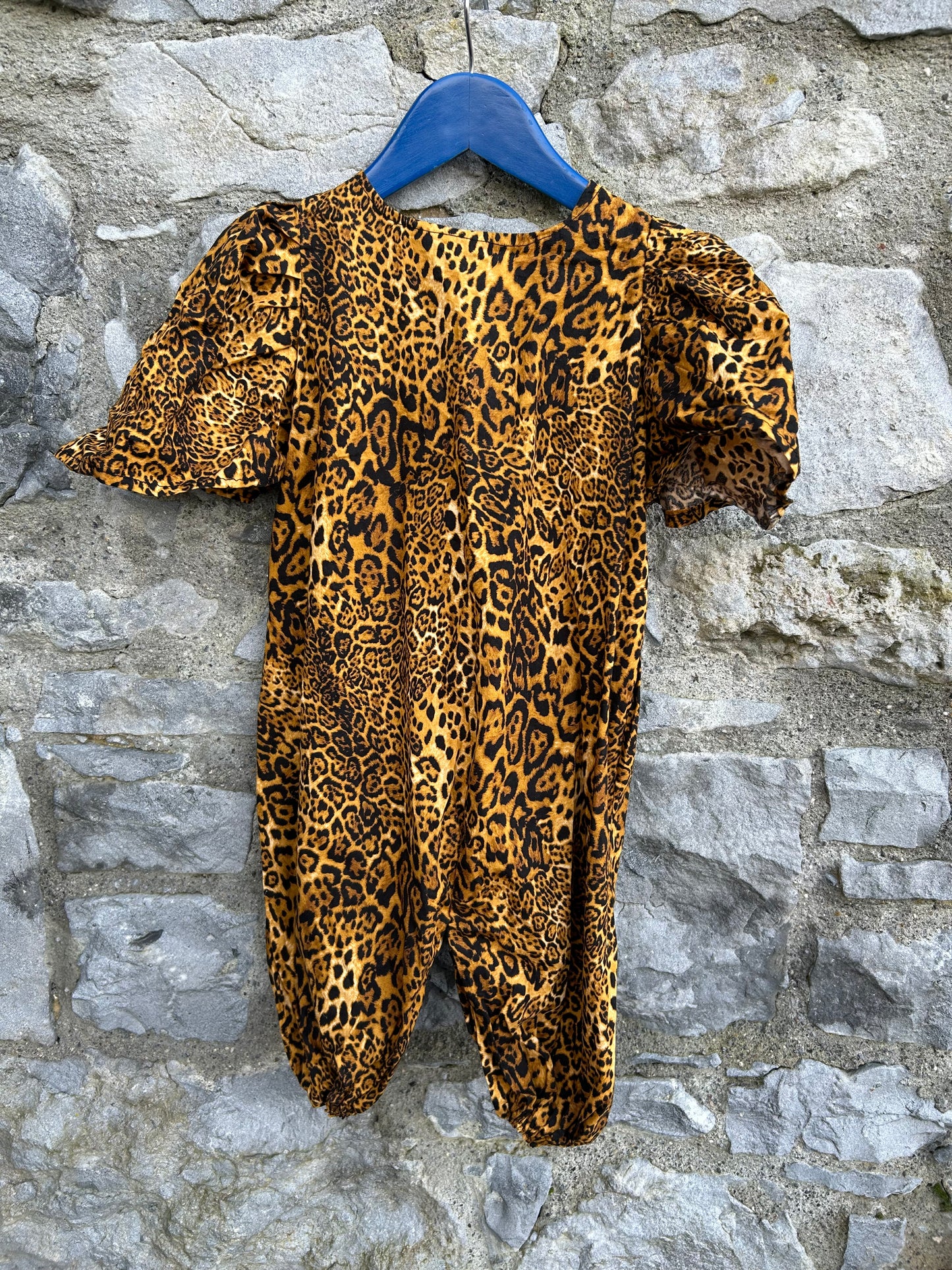Leopard print onesie 18-24m (86-92cm)