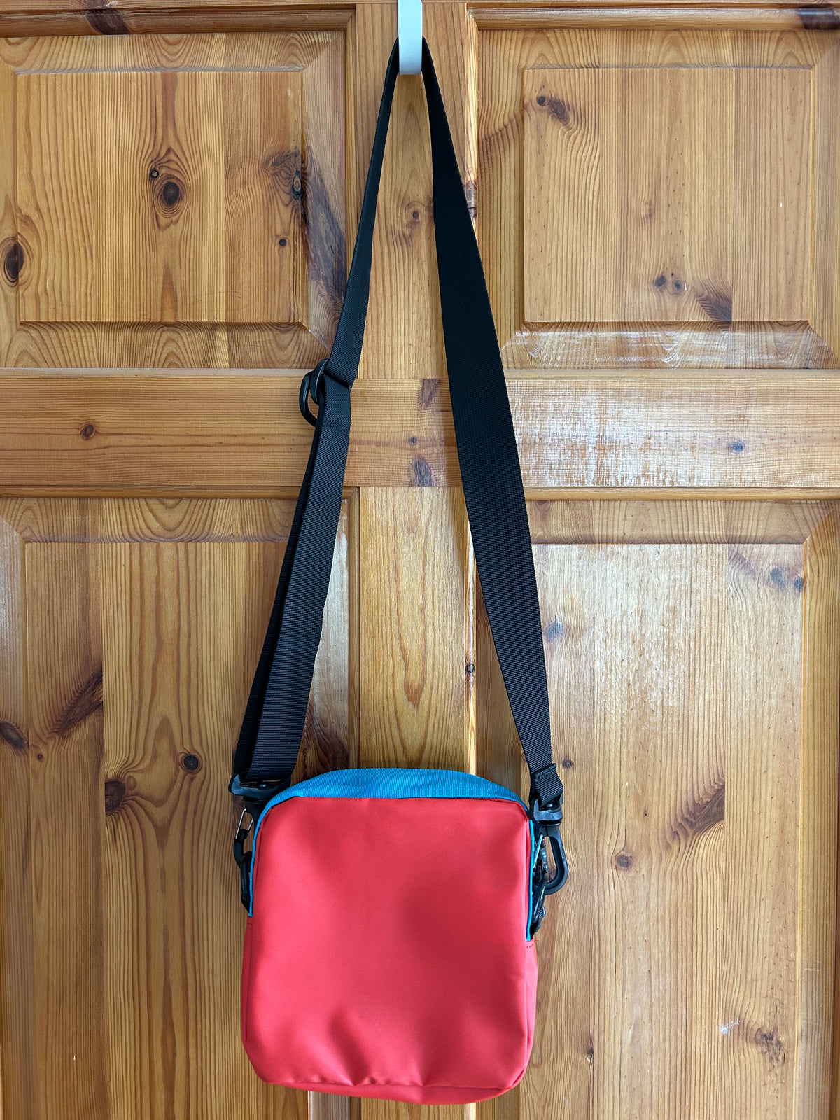 Red&blue crossbody bag