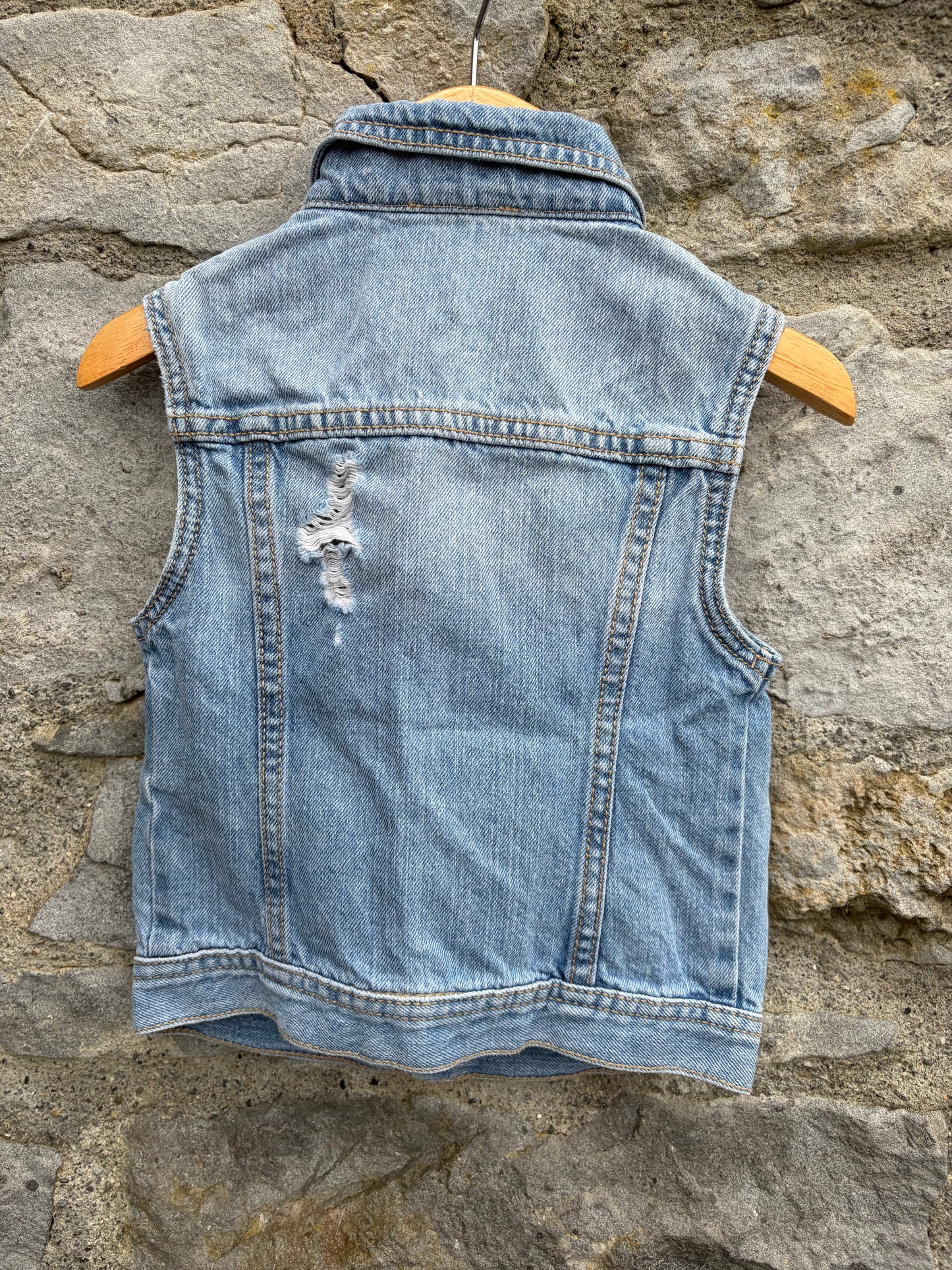 Denim gilet 3-4y (98-104cm)