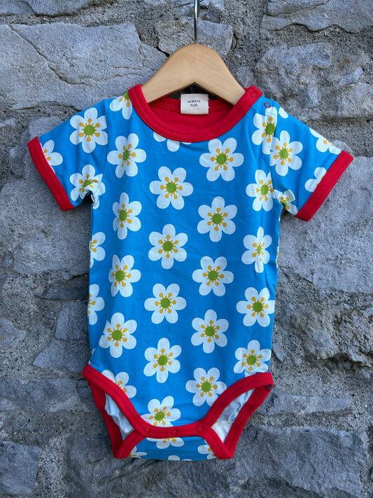 Blue anemone vest  9-12m (74-80cm)