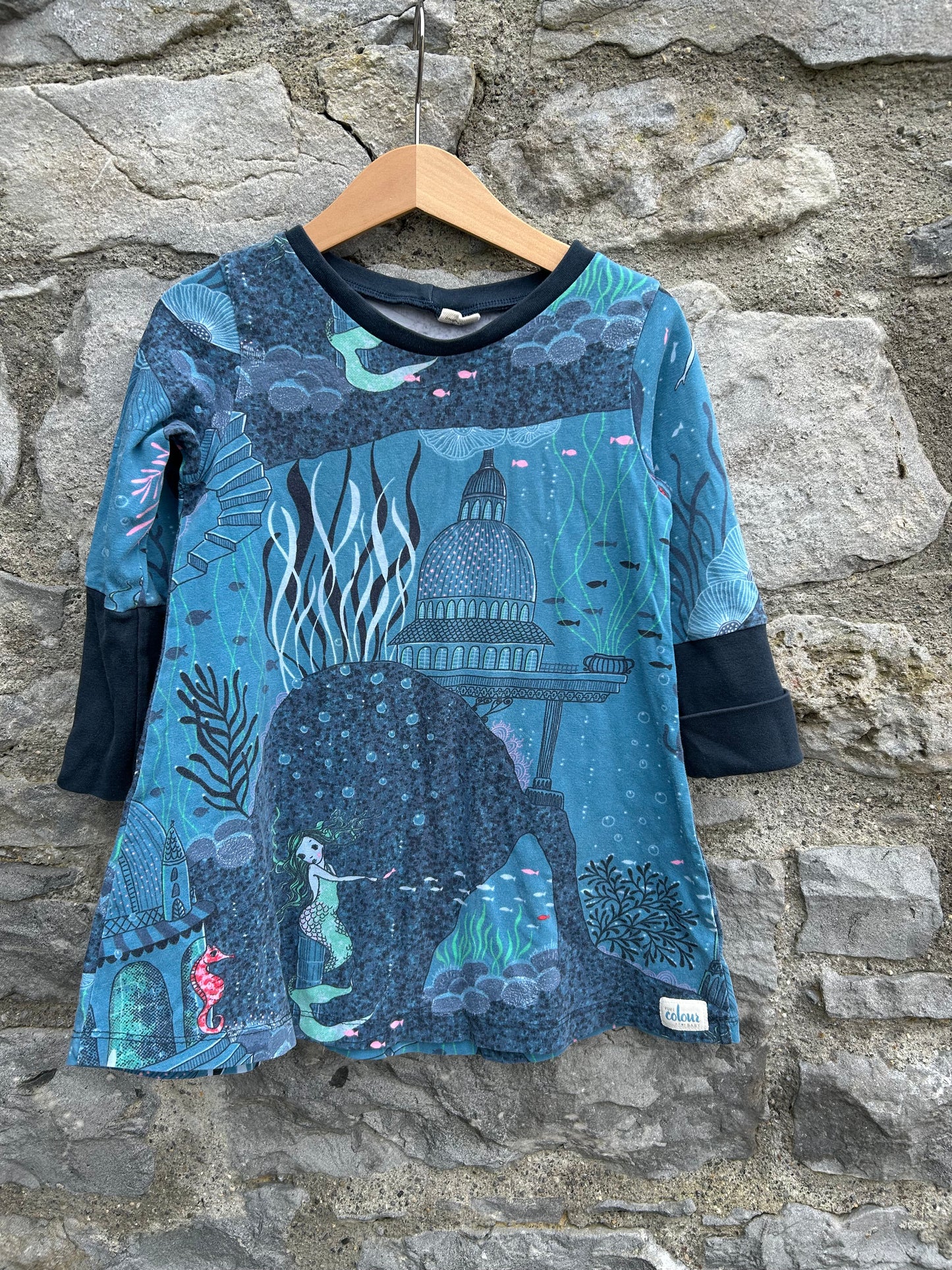 Blue Underwater dress 3-4y (98-104cm)