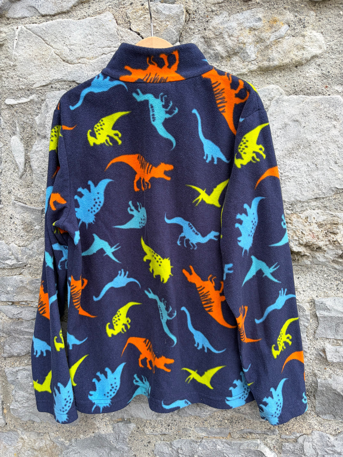 Dinosaurs navy half zip fleece 11-12y (146-152cm)