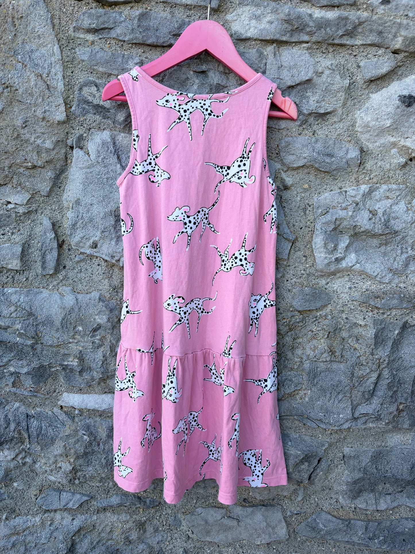 Dalmatians pink dress 7-8y (122-128cm)