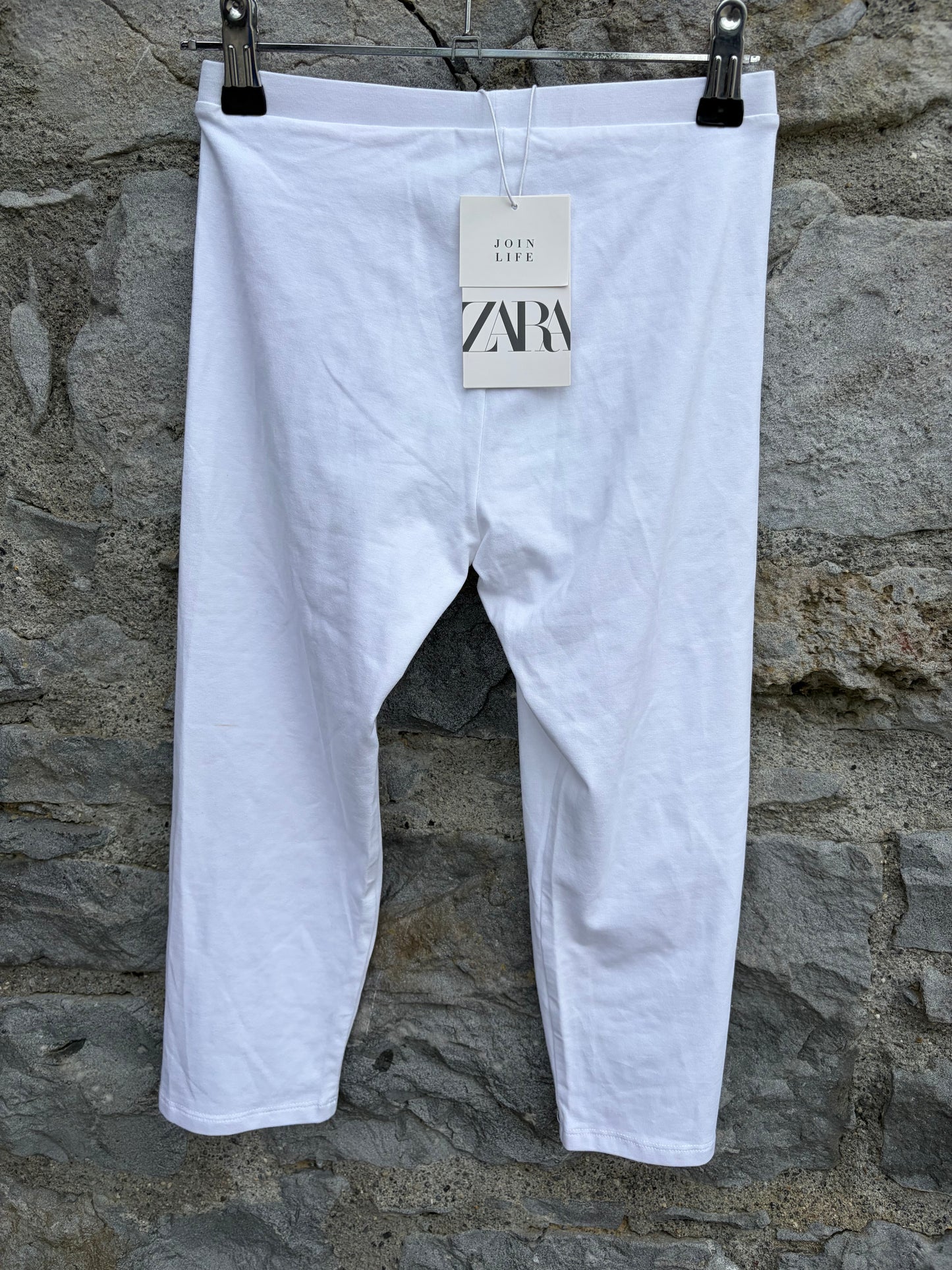 White cropped leggings 13-14y (158-164cm)