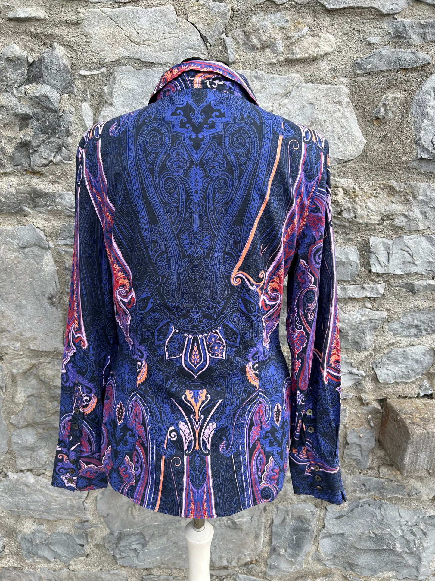 Paisley purple shirt uk 12
