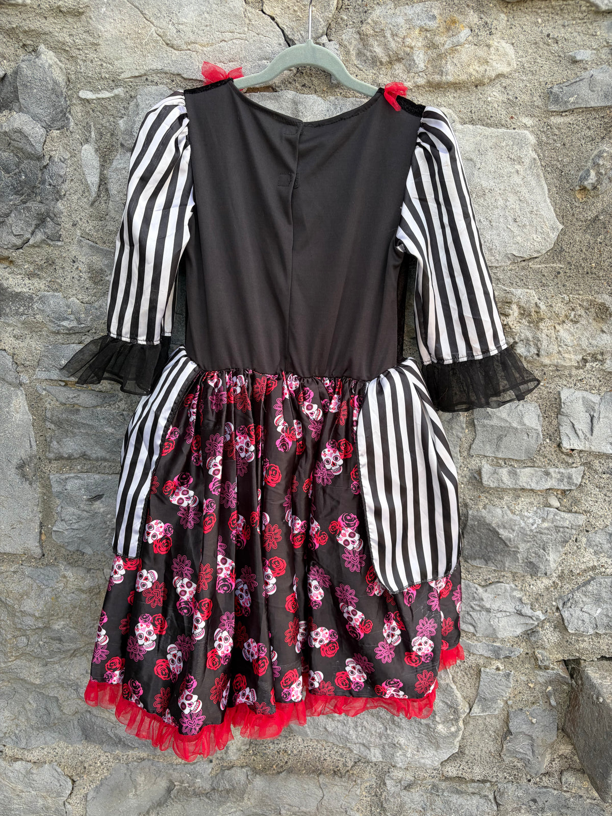 Day of the Dead dress 9-10y (134-140cm)