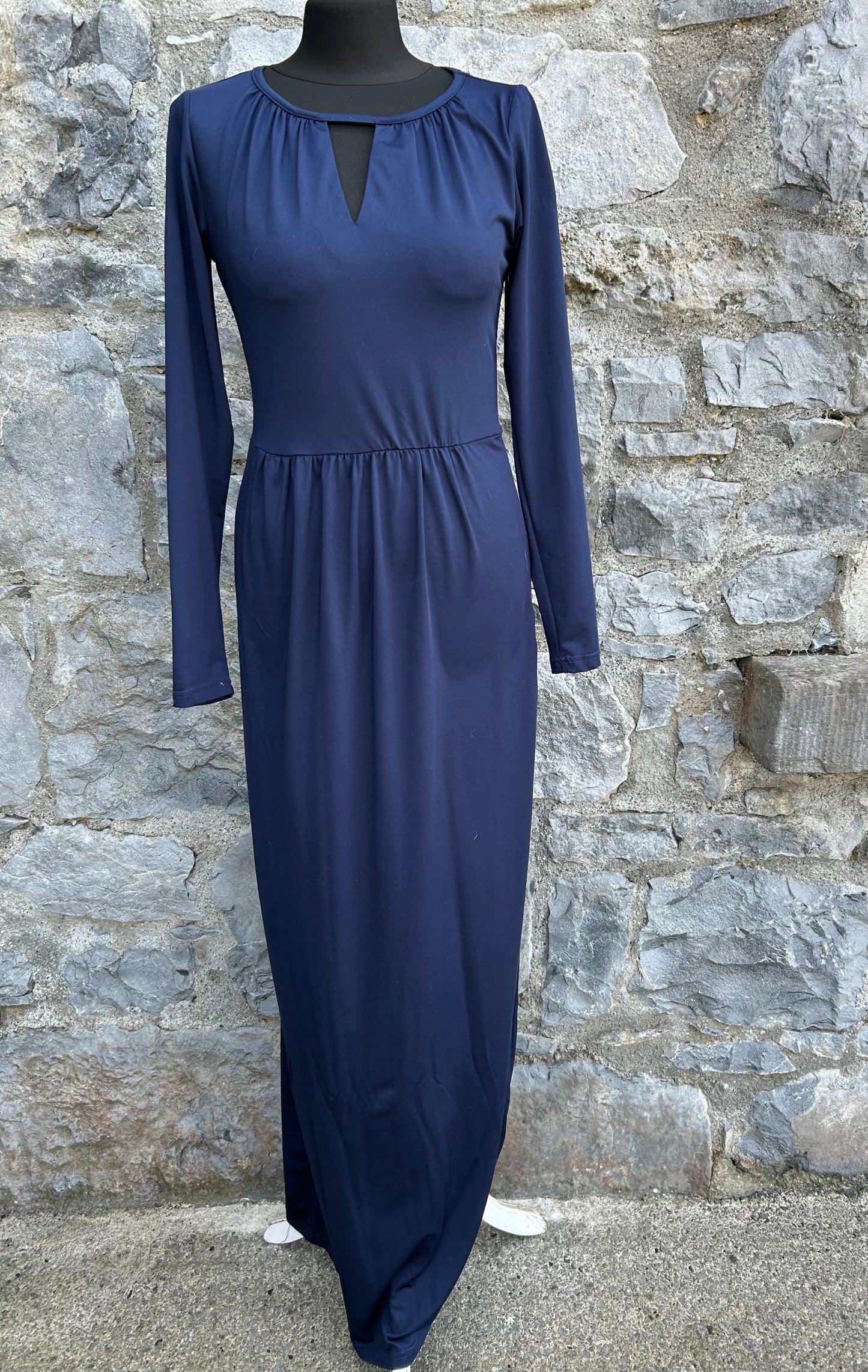 Navy maxi dress uk 10