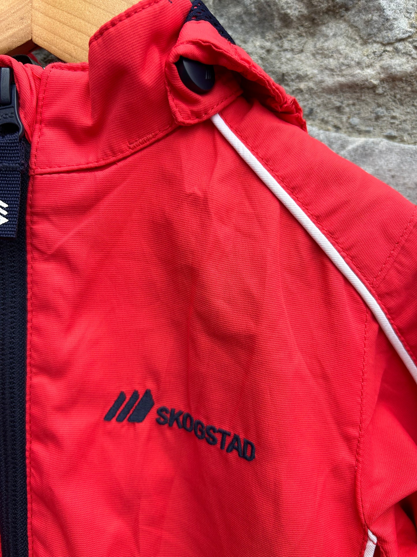 Red jacket 9-12m (74-80cm)