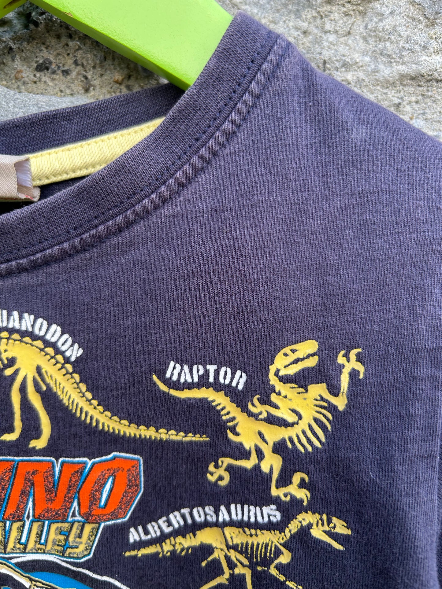 Dinosaurs navy T-shirt 4y (104cm)