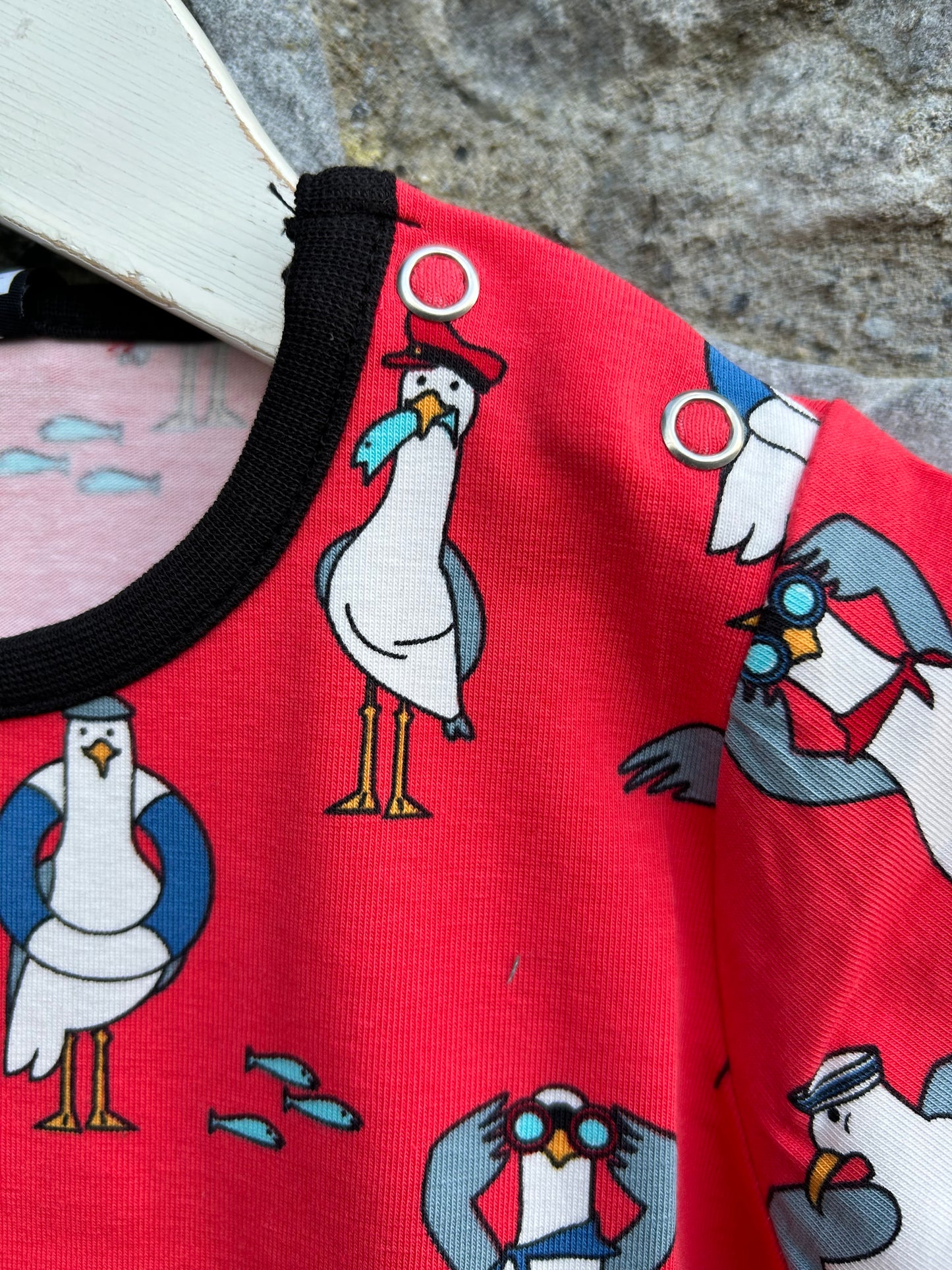 Sea gull red T-shirt 18m (86cm)