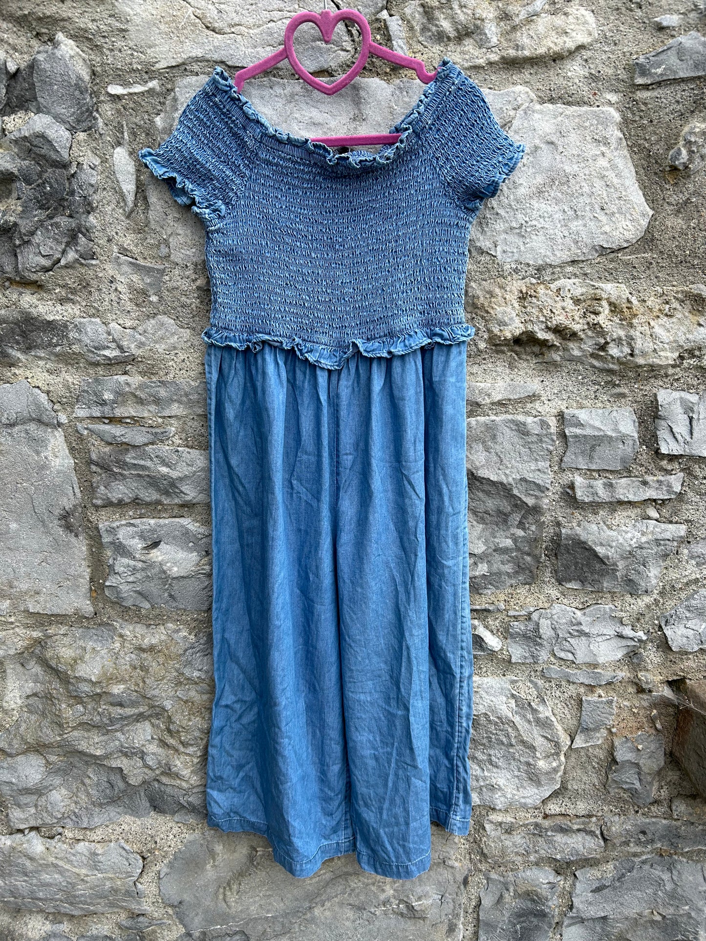 Blue jumpsuit 9-10y (134-140cm)