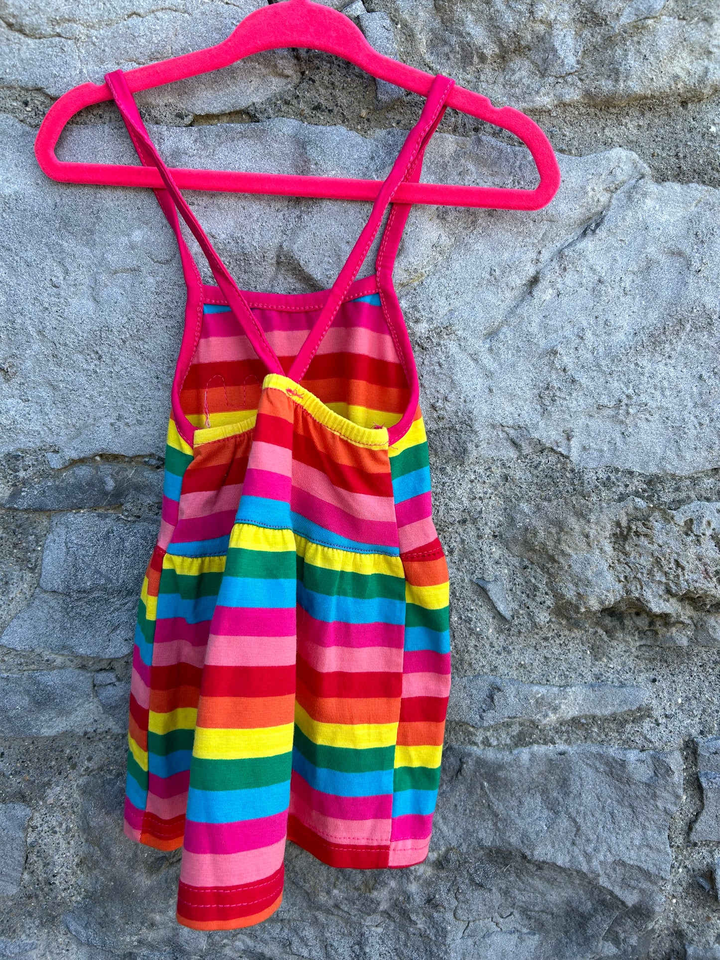 Rainbow sundress 6-9m (68-74cm)