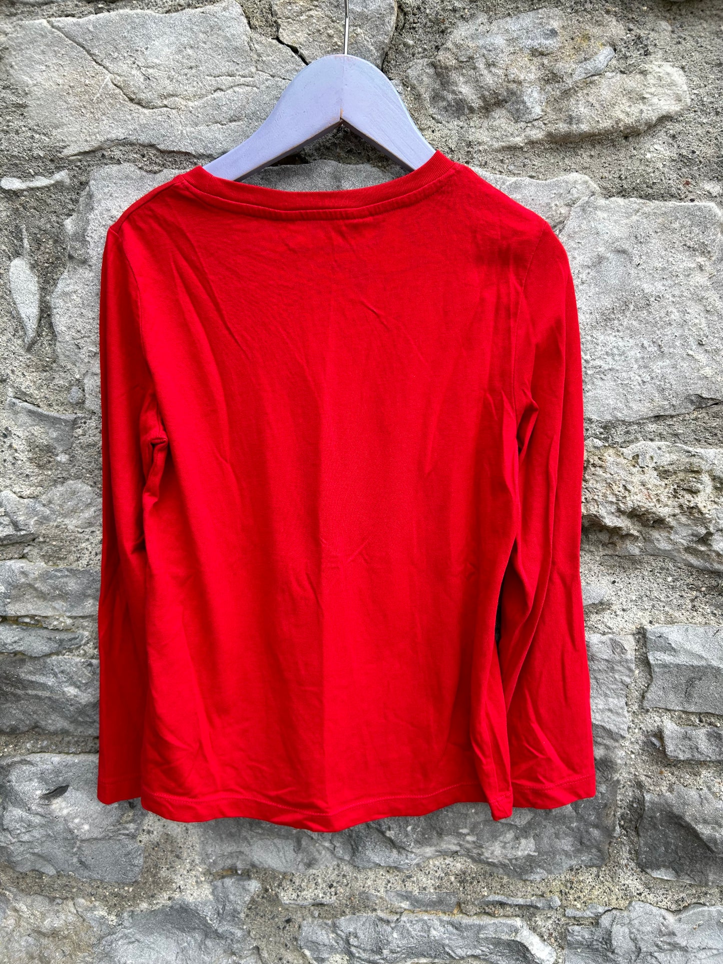 Rudolph on holidays red top 7-8y (122-128cm)
