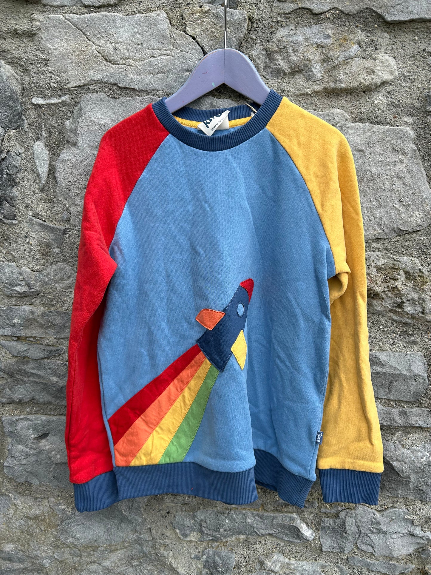 Rainbow Rocket Sweatshirt 10-11y (140-146cm)