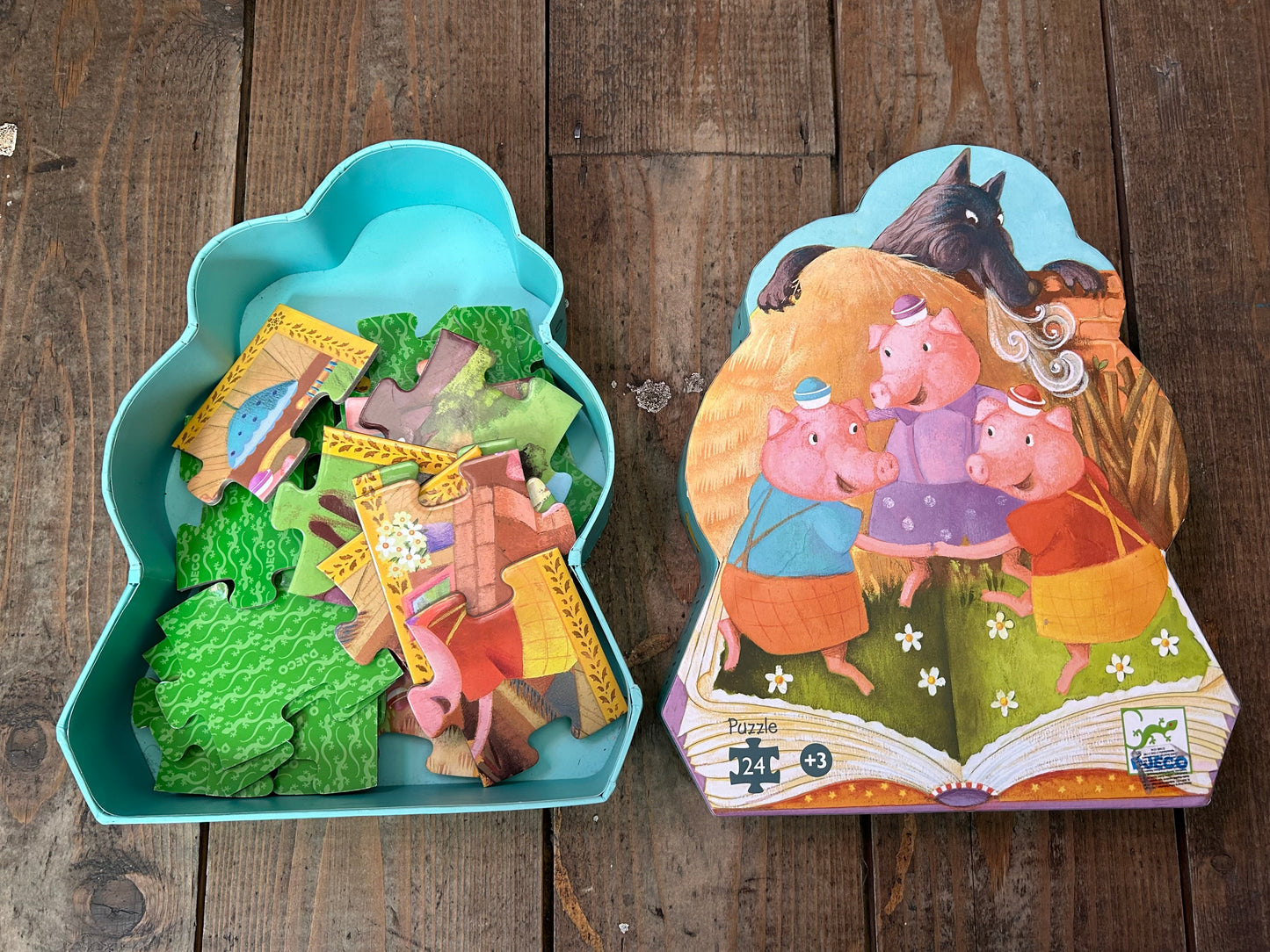 3 little pigs puzzle