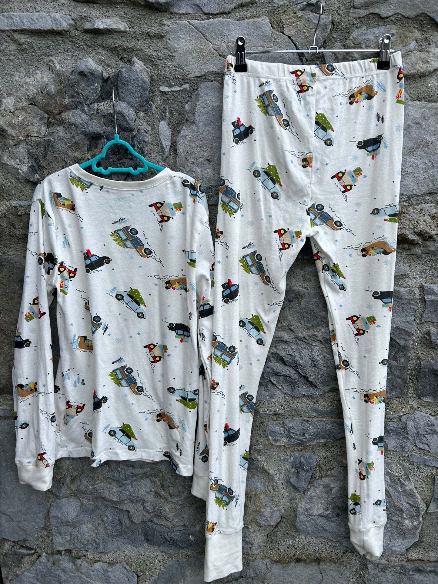 Christmas Vehicles pjs 11-12y (146-152cm)