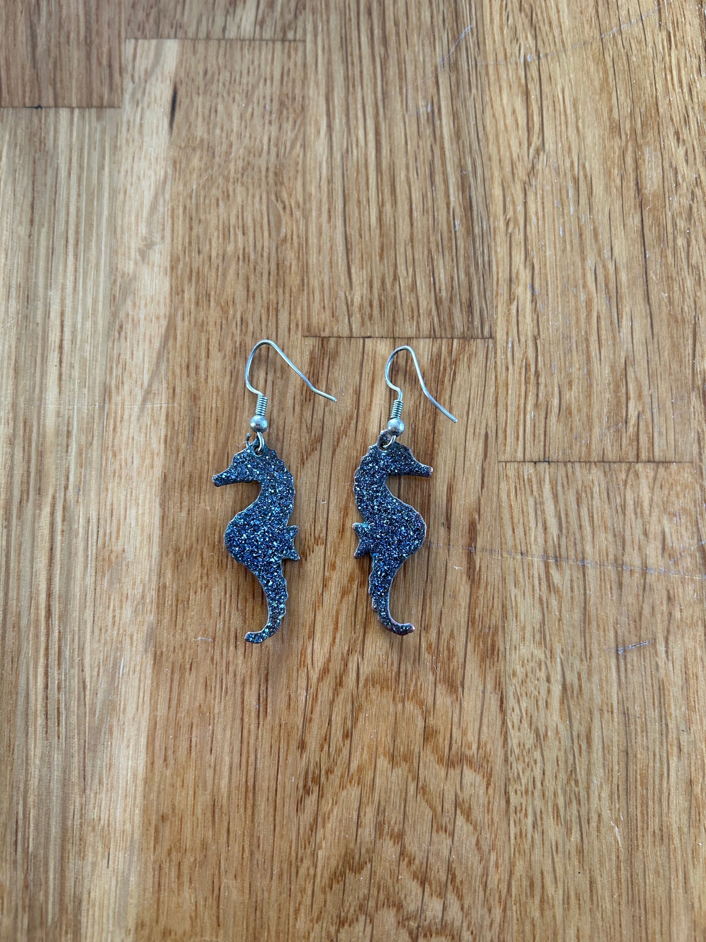 Seahorse earrings