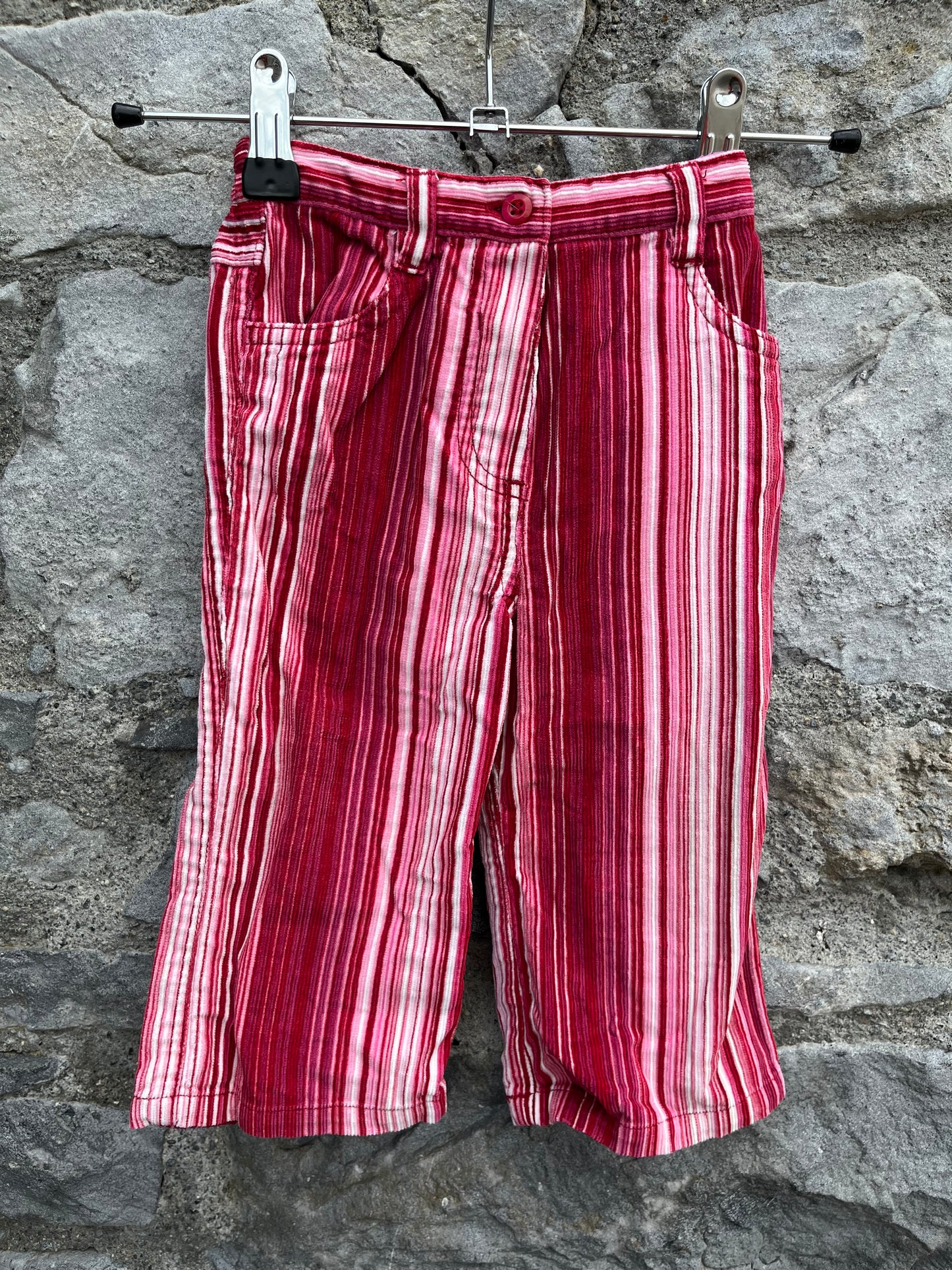 Y2K pink cords 9-12m (74-80cm)