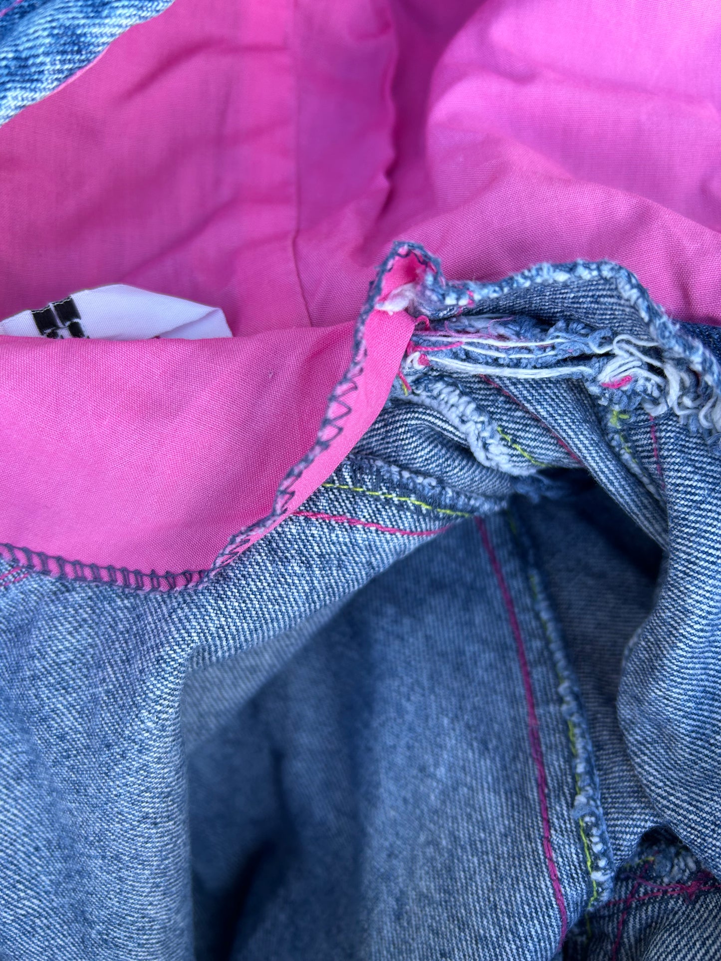 80s Nice denim hooded jacket 12m (80cm)