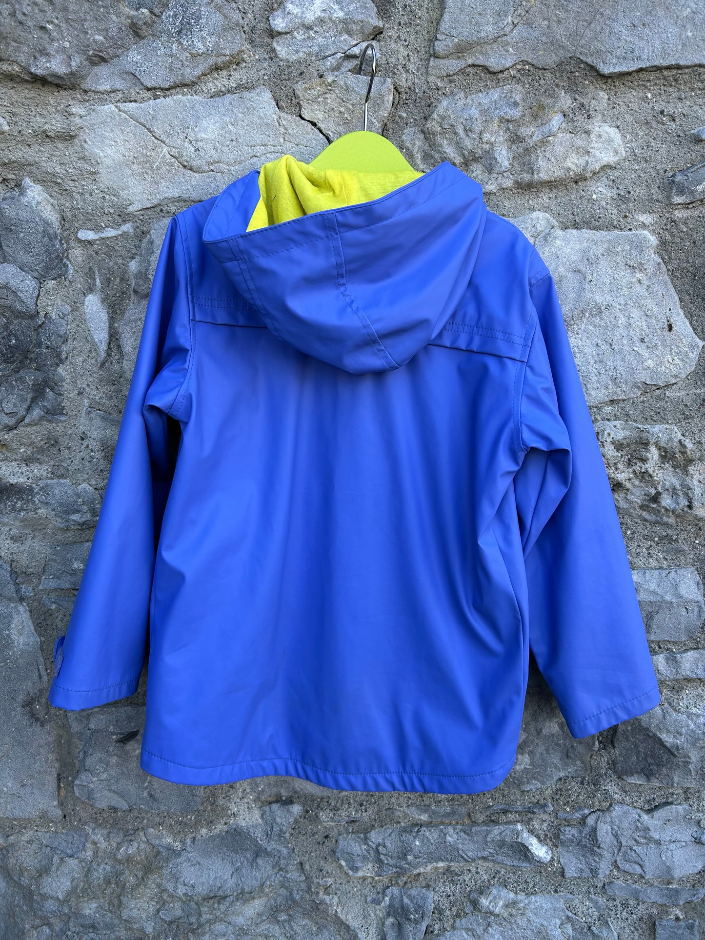 Blue raincoat 7-8y (122-128cm)