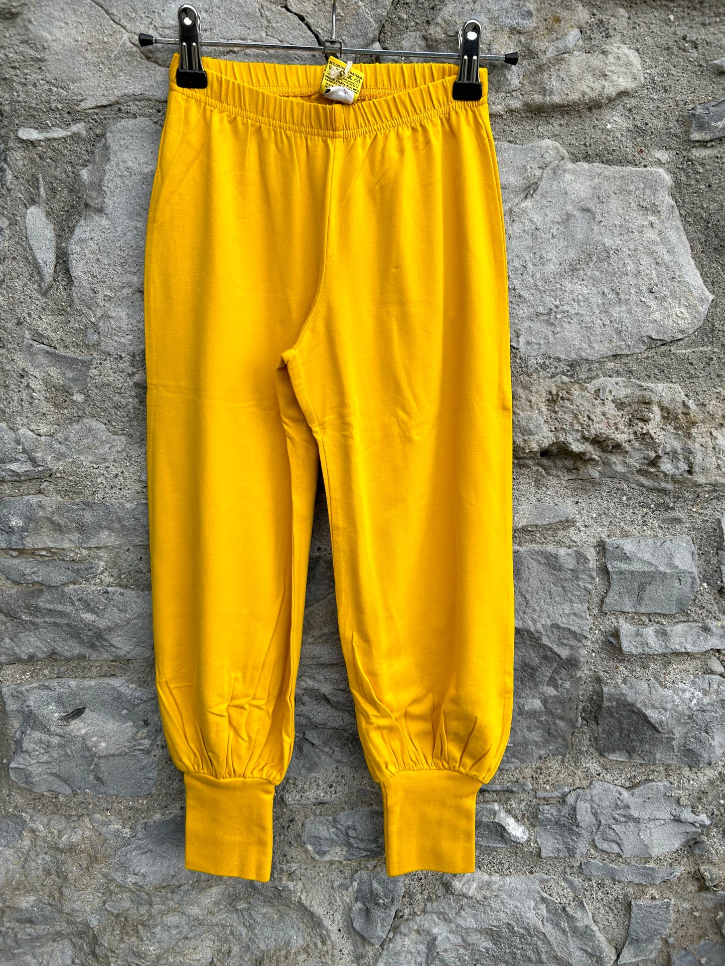 Yellow baggy pants 5-6y (110-116cm)