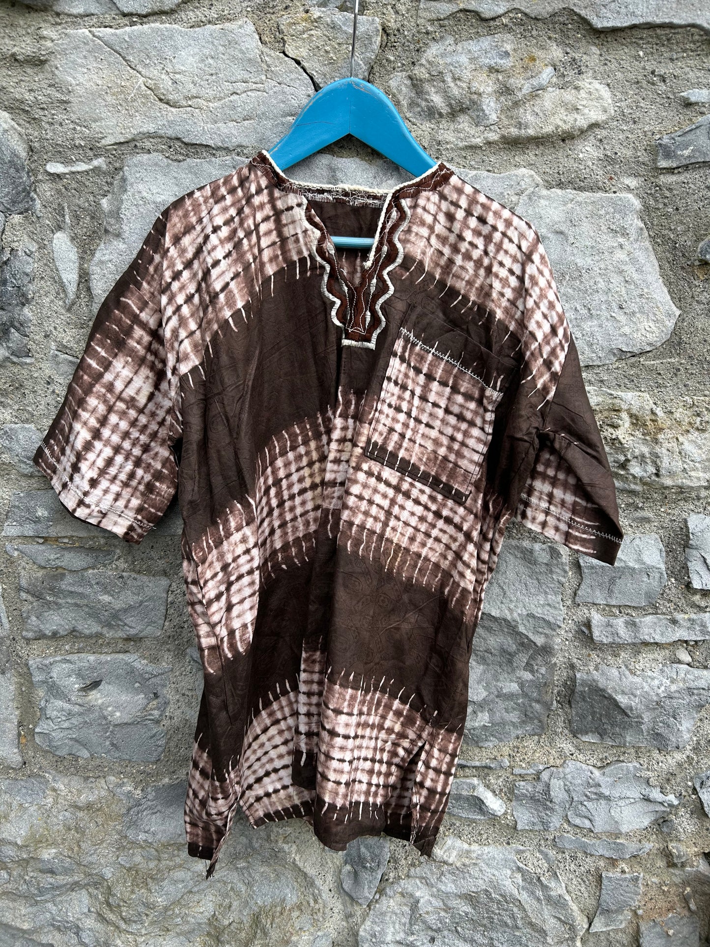 Brown tunic and pants 8-9y (128-134cm)