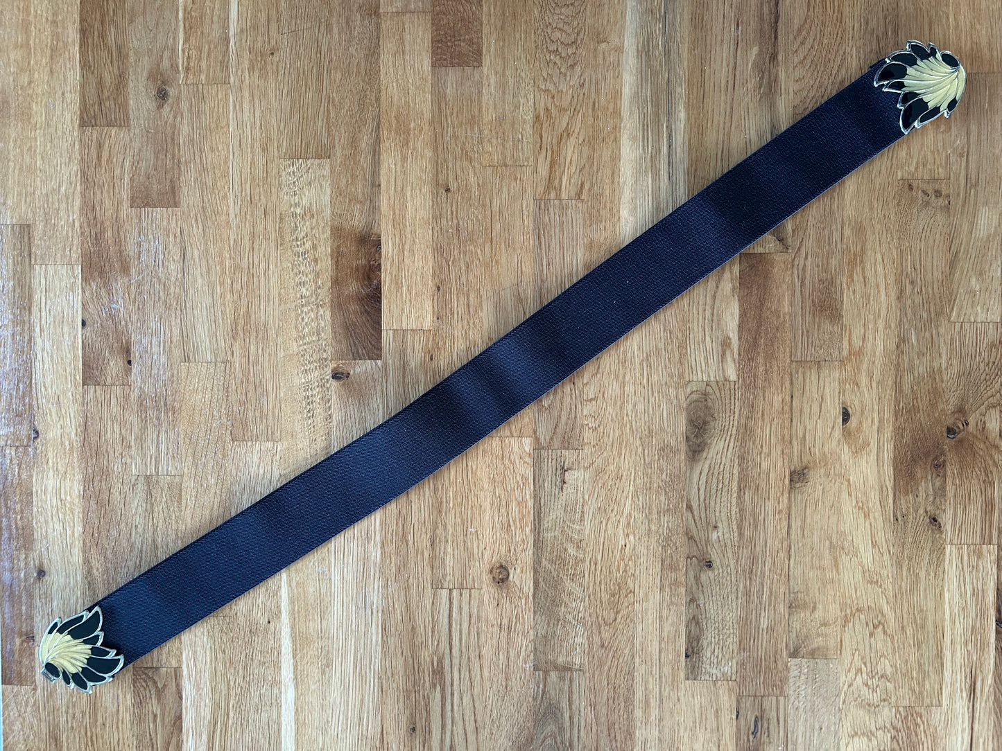 Black&beige belt