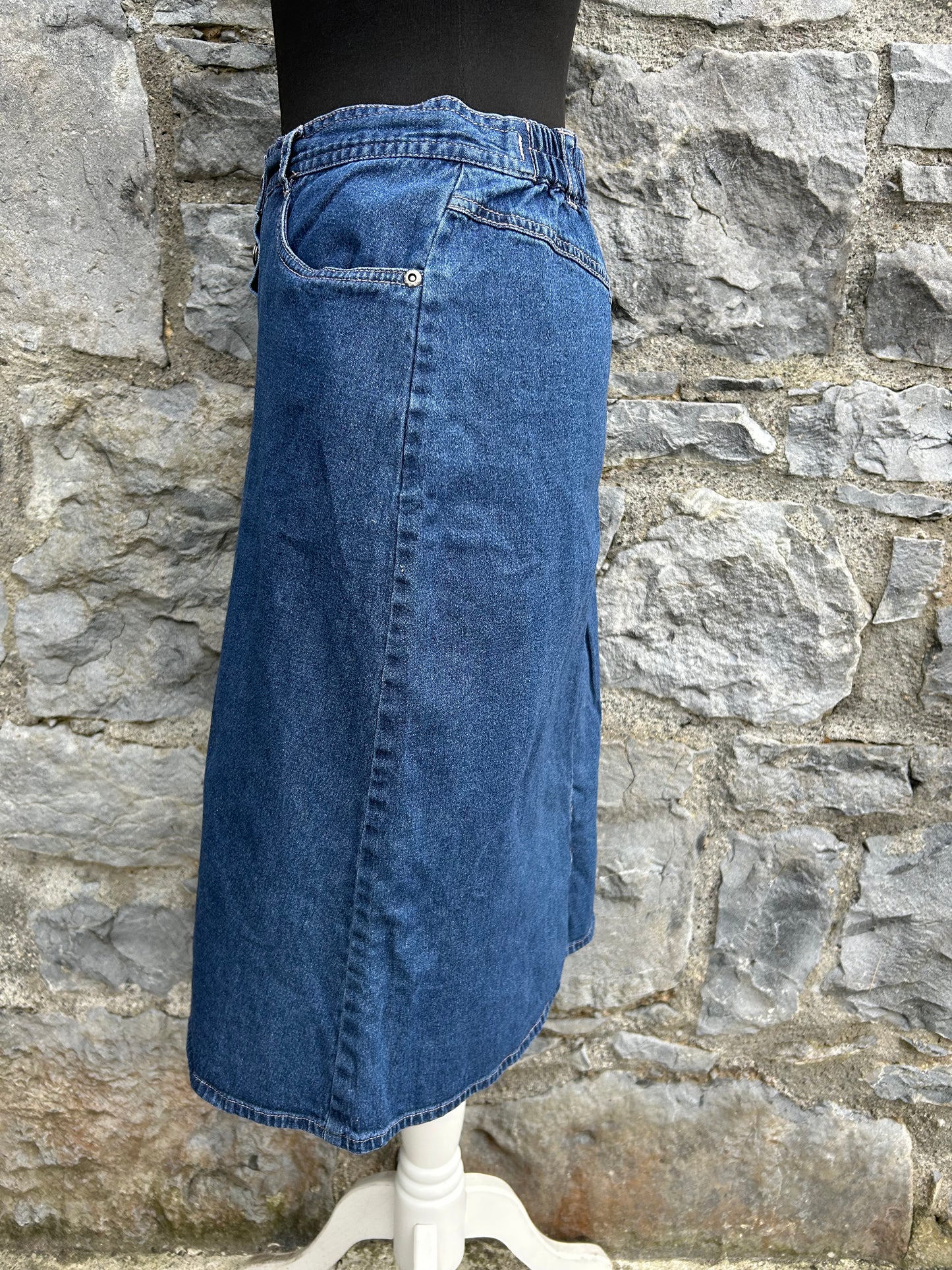 90s denim skirt uk 8-10