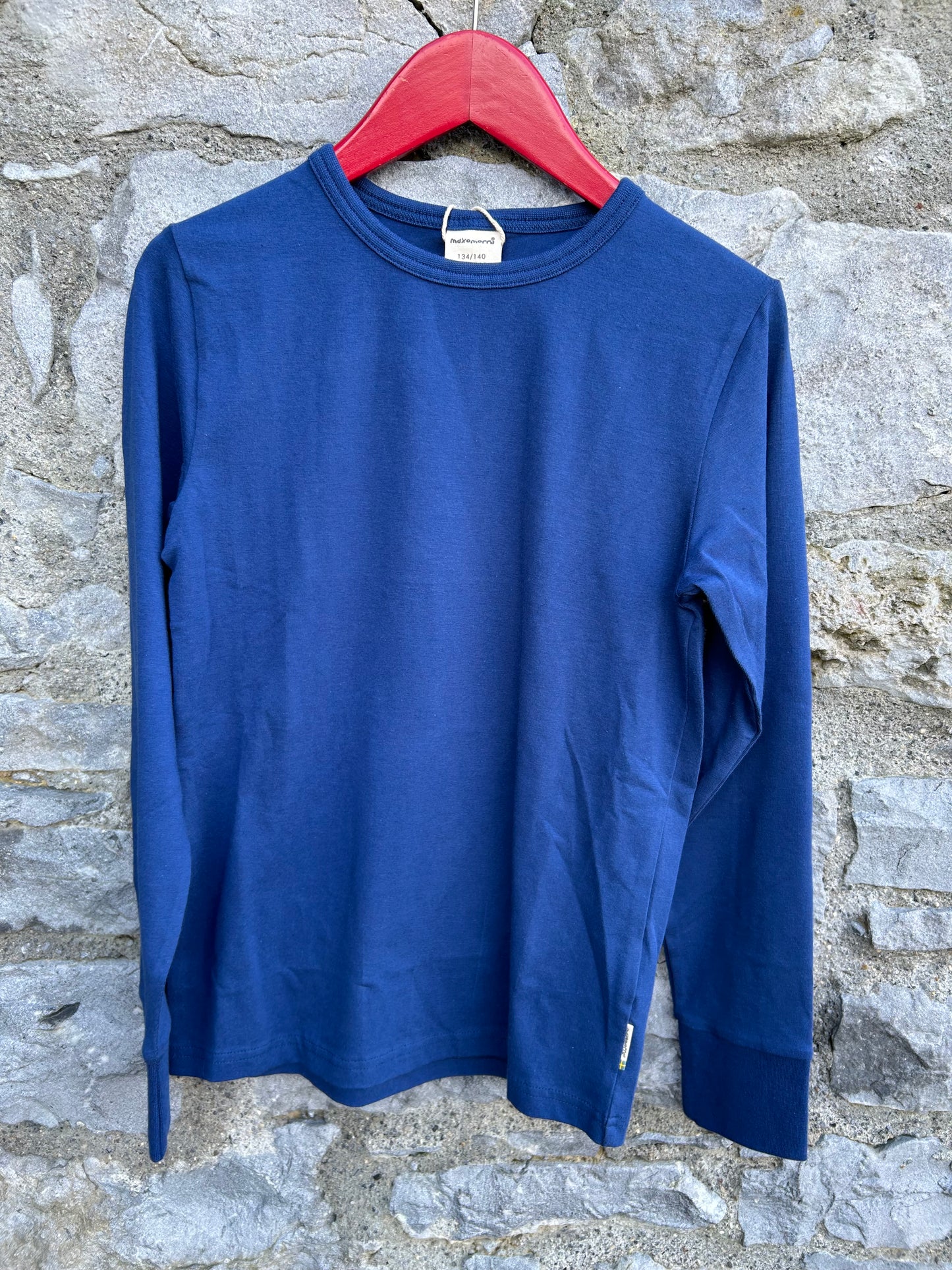Navy top 9-10y (134-140cm)