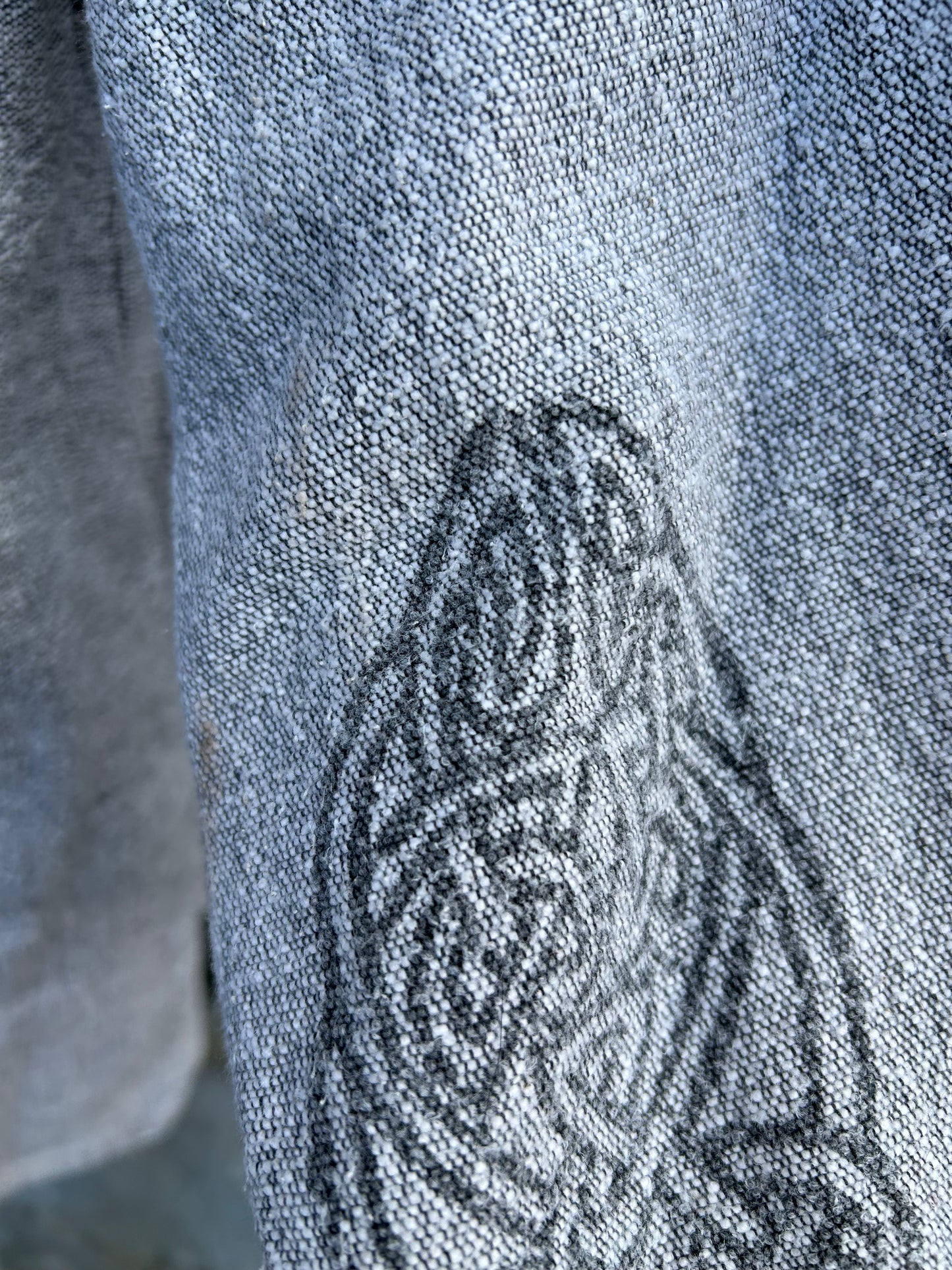 Grey Celtic print shirt uk 10-12