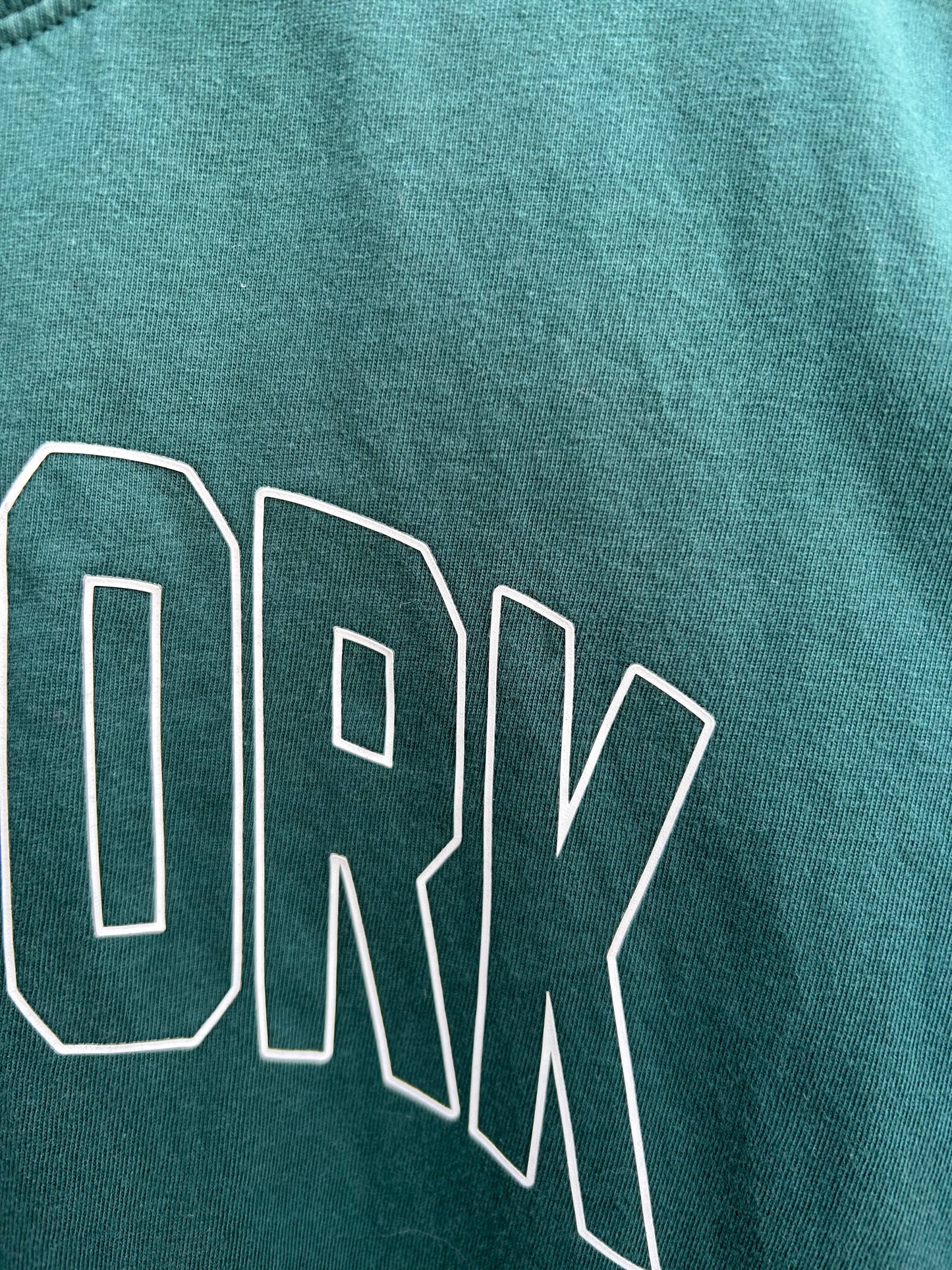 New York green T-shirt 5-6y (110-116cm)