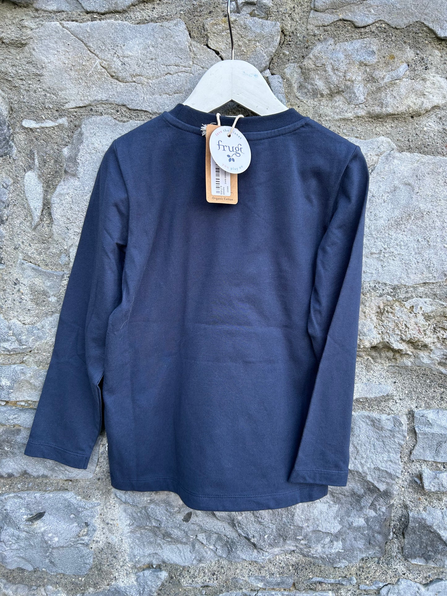 Bike navy T-shirt 6-7y (116-122cm)