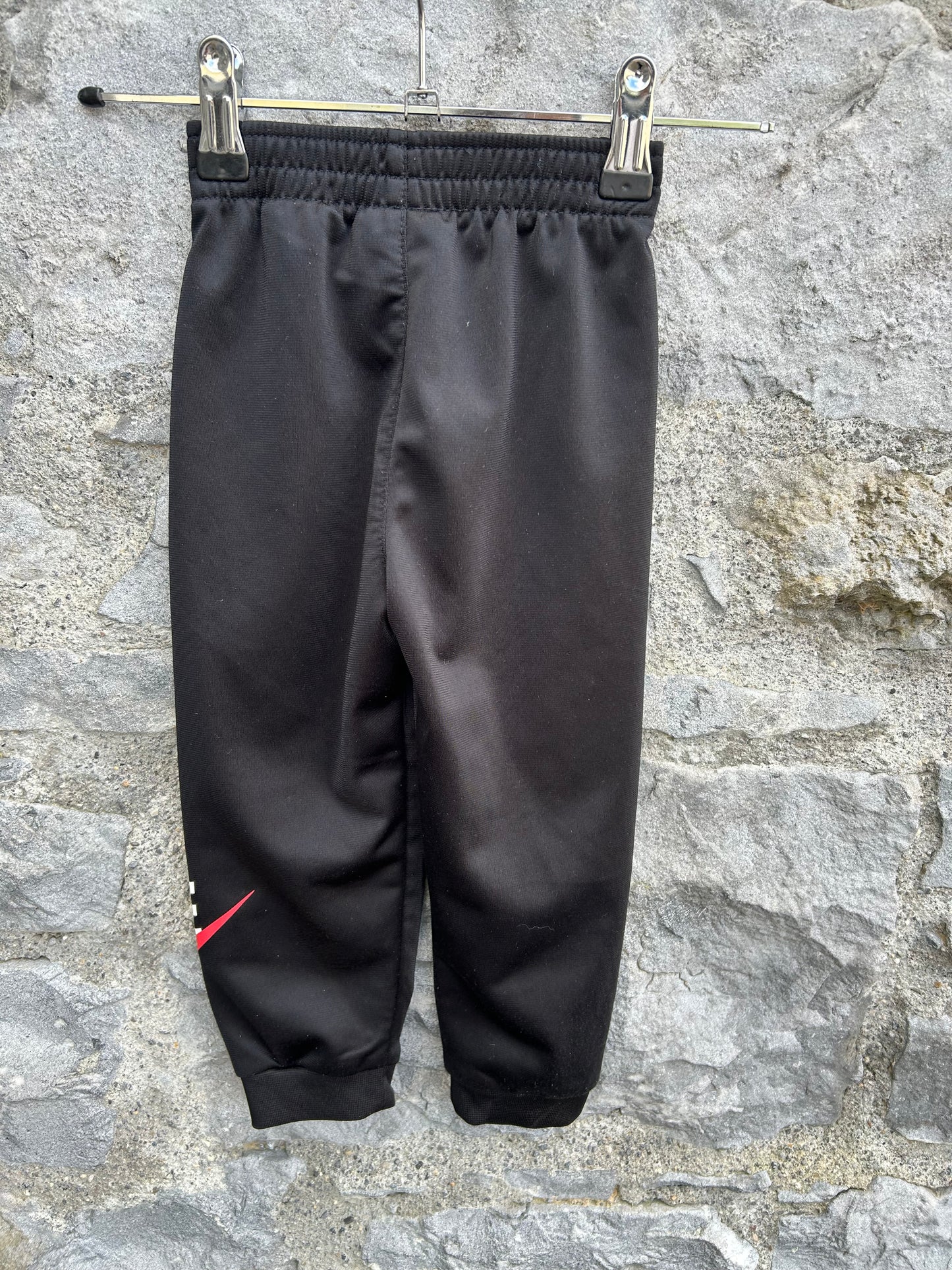 Logo black tracksuit 18-24m (86-92cm)