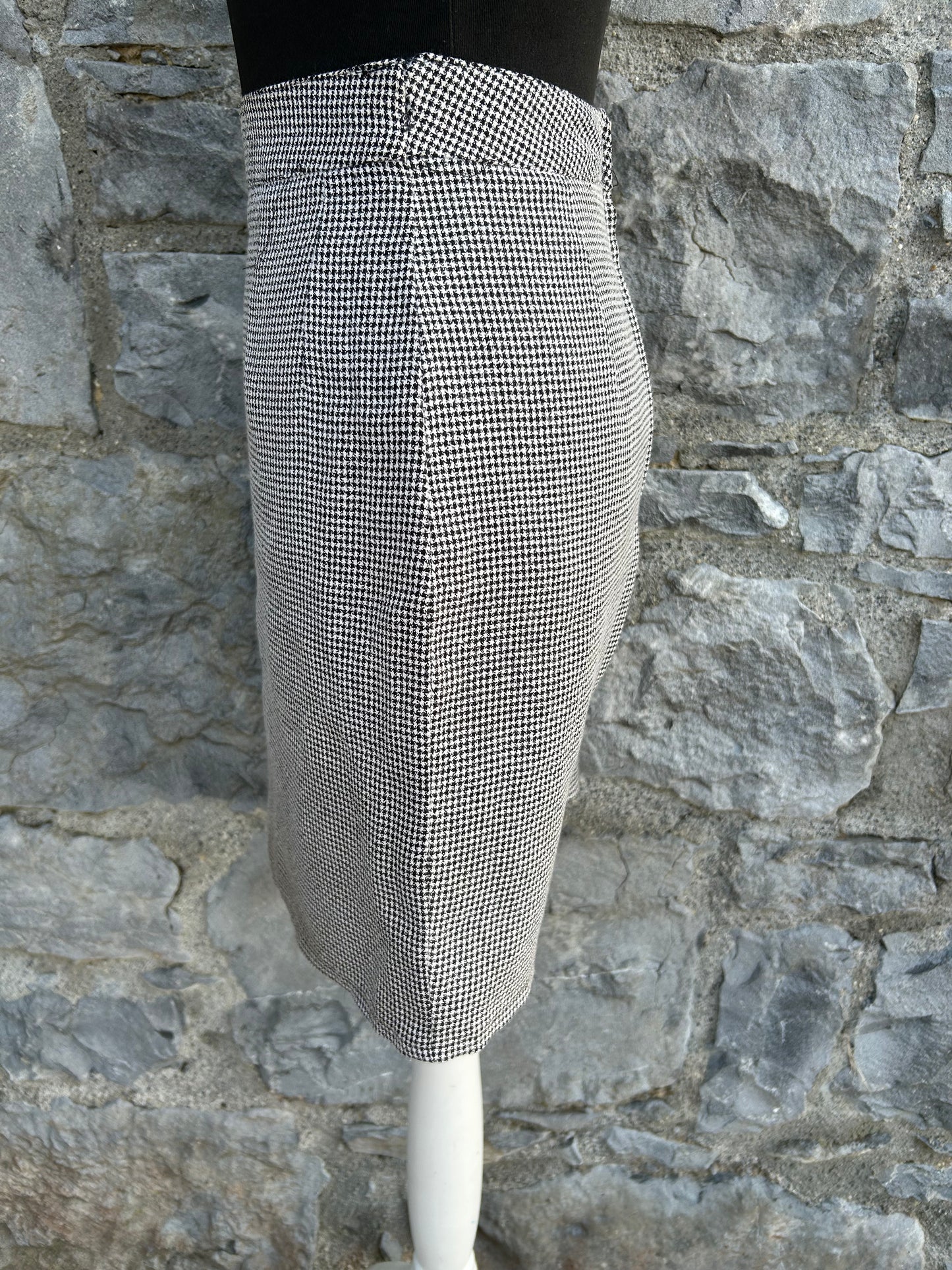 90s houndstooth skirt uk 6