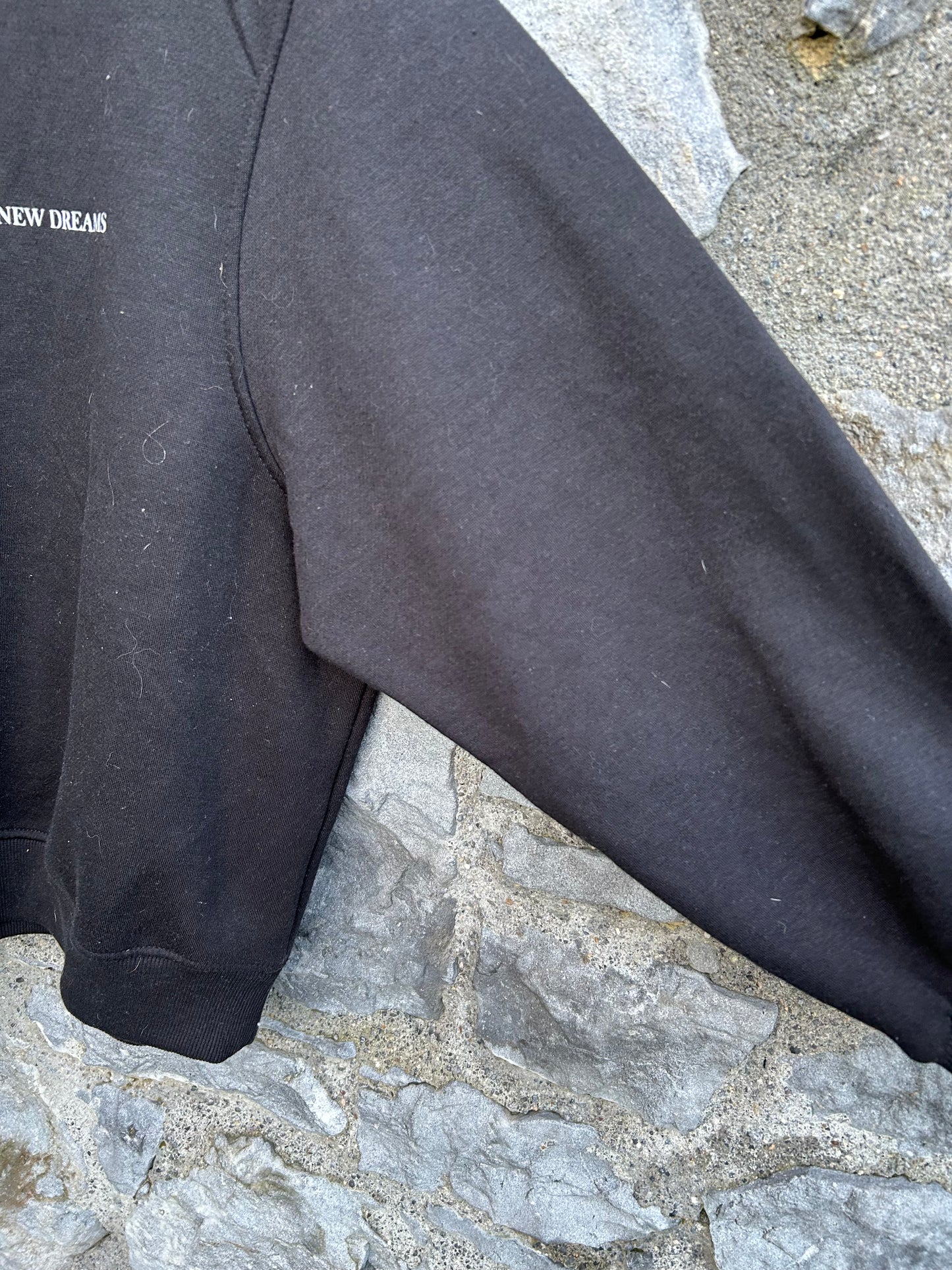 Creating black high neck sweatshirt 11-12y (146-152cm)
