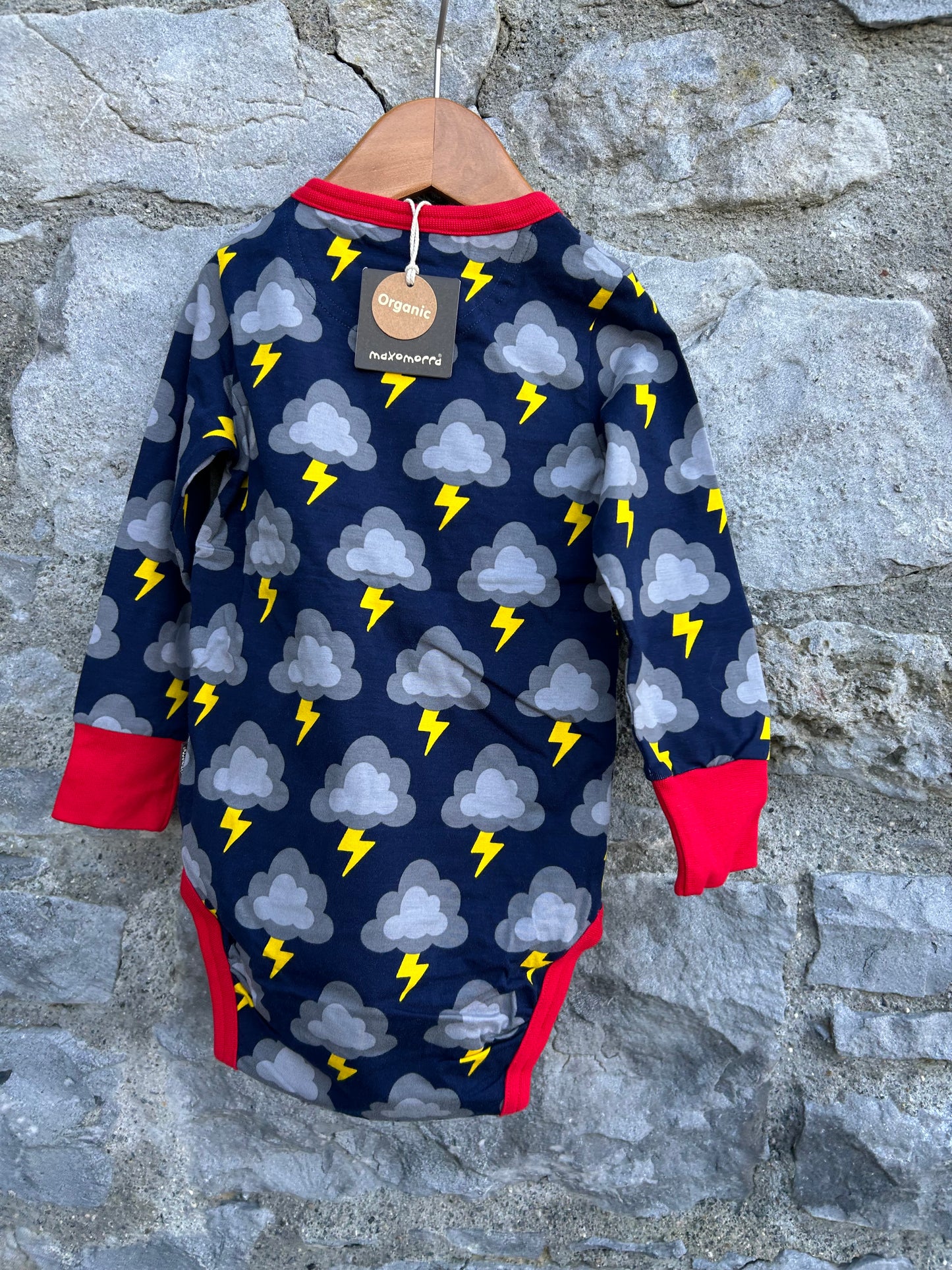 Classic lightning navy vest 18-24m (86-92cm)