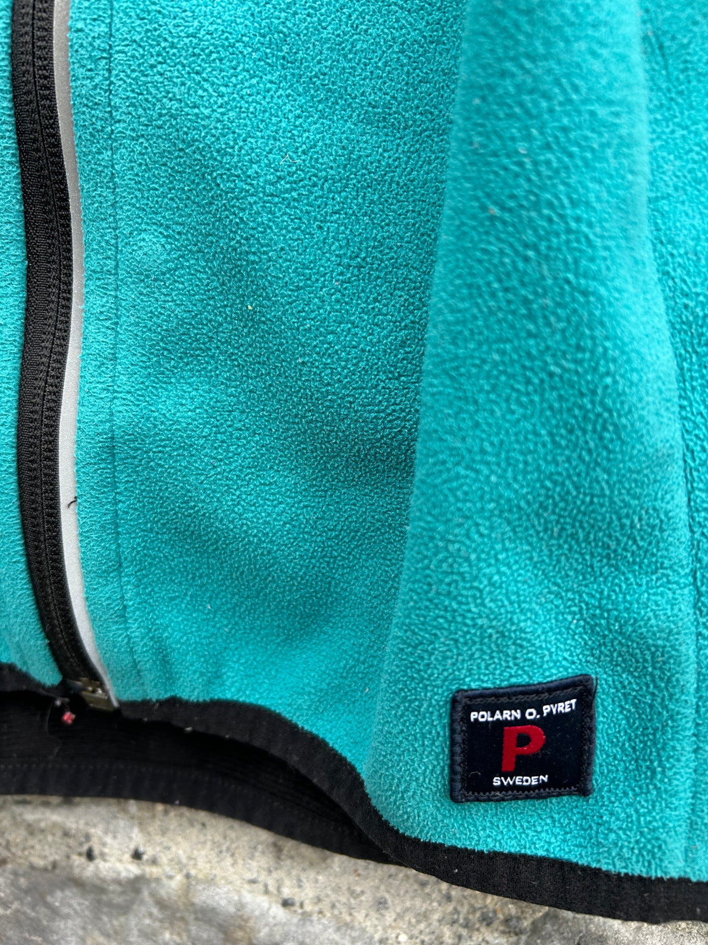PoP teal windbreaker fleece 9-12m (74-80cm)