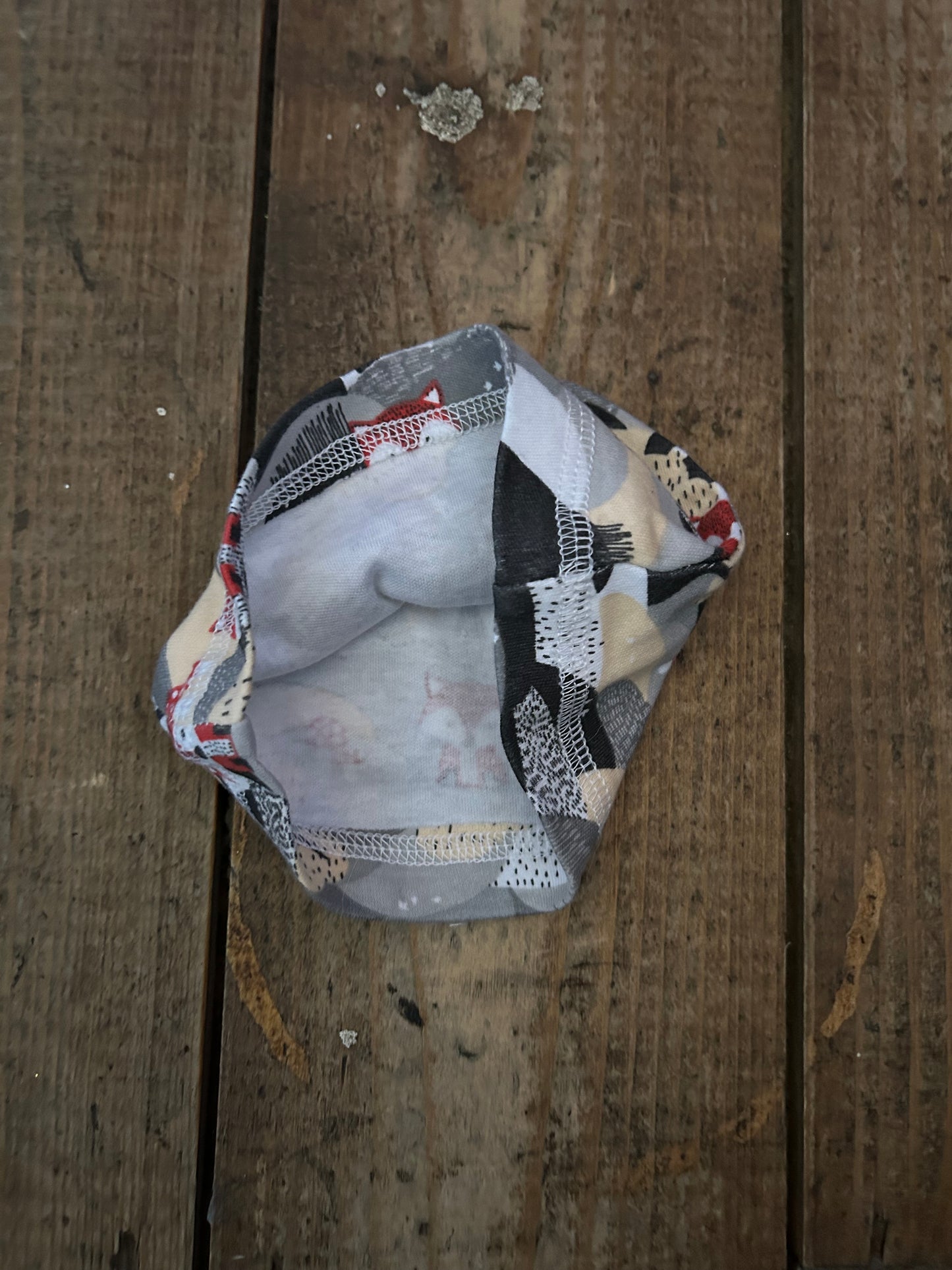 Fox baby hat newborn (50cm)