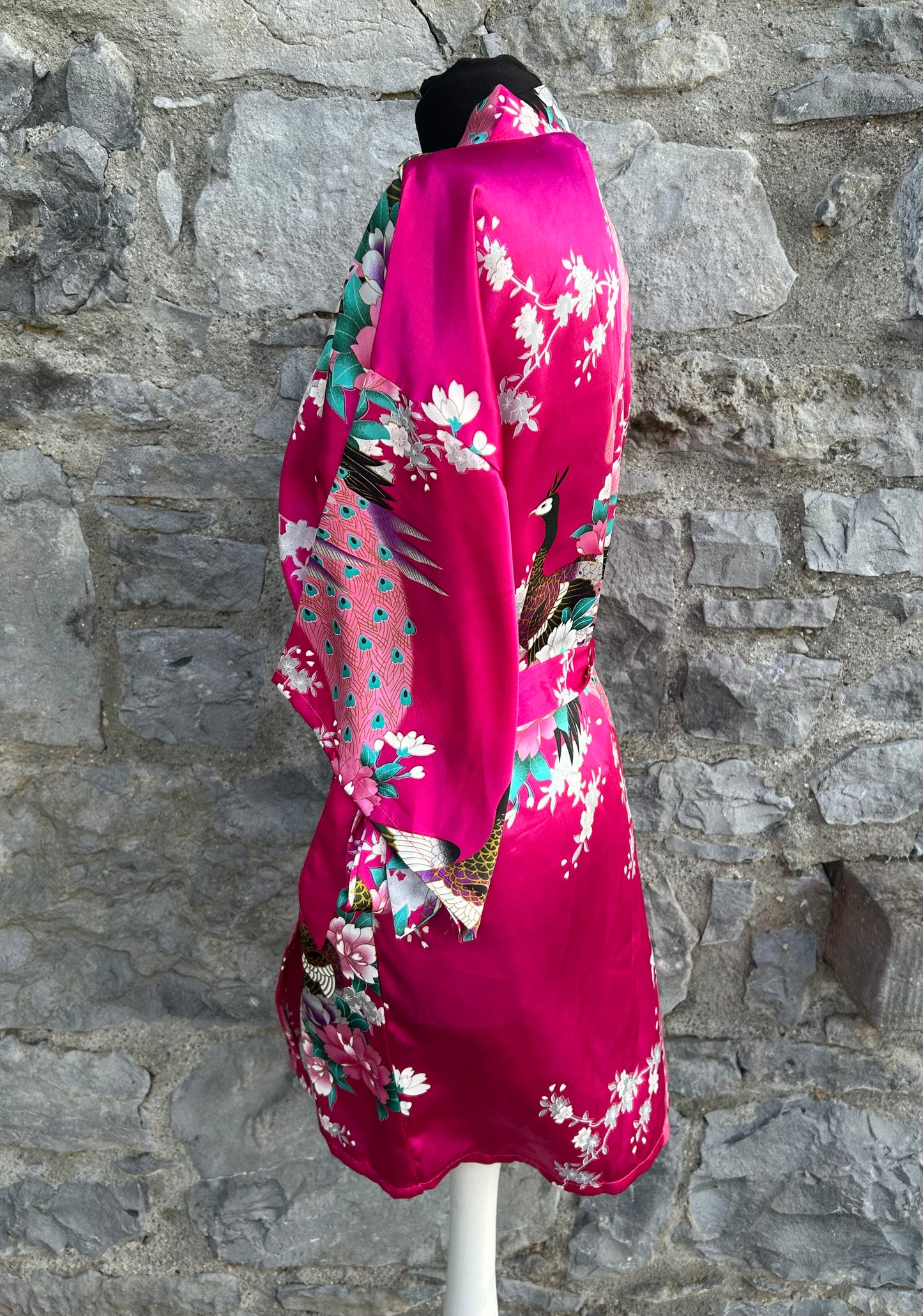 Peacock pink gown uk 10-12